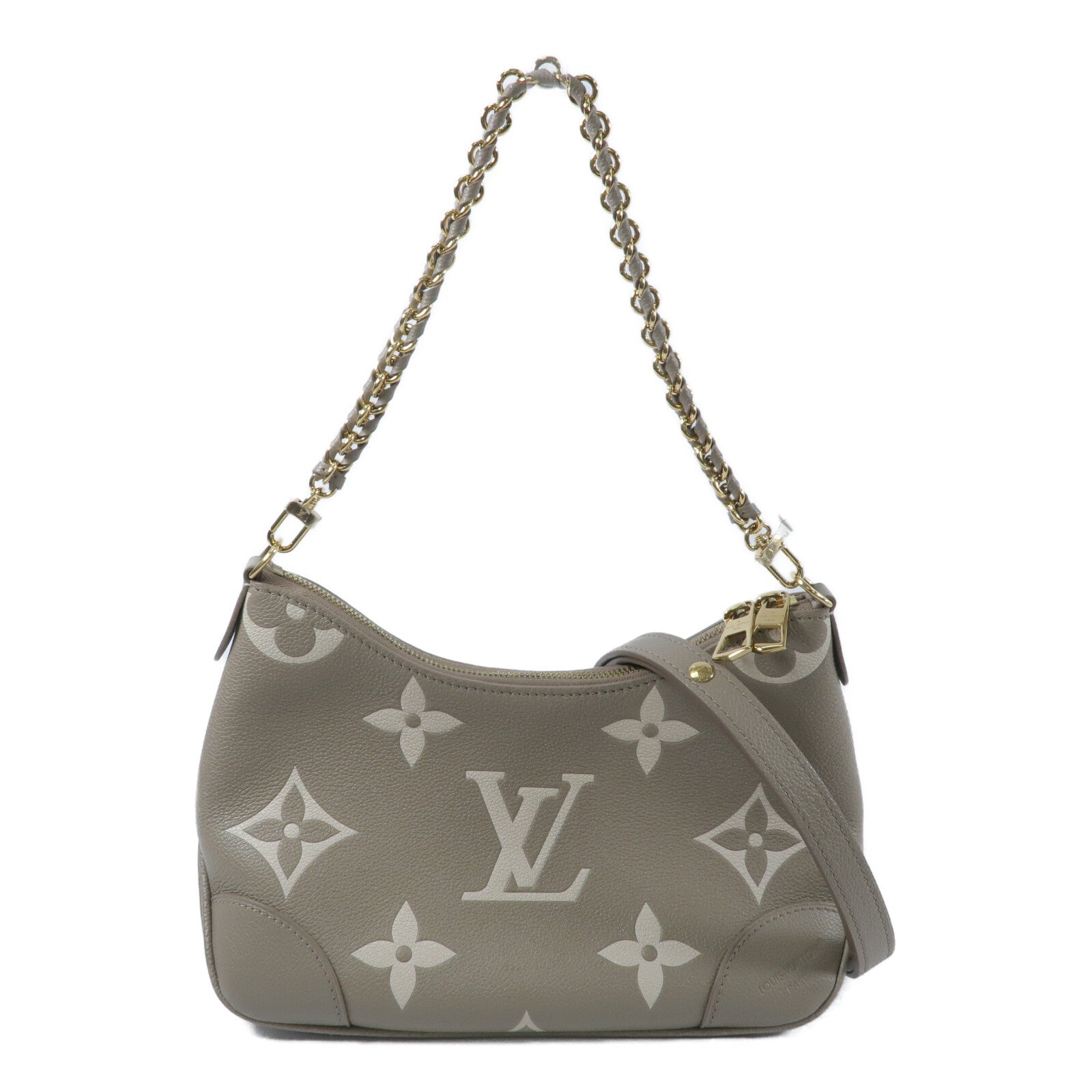 LOUIS VUITTON Monogram Empreinte Boulogne PM手挽肩背兩用袋