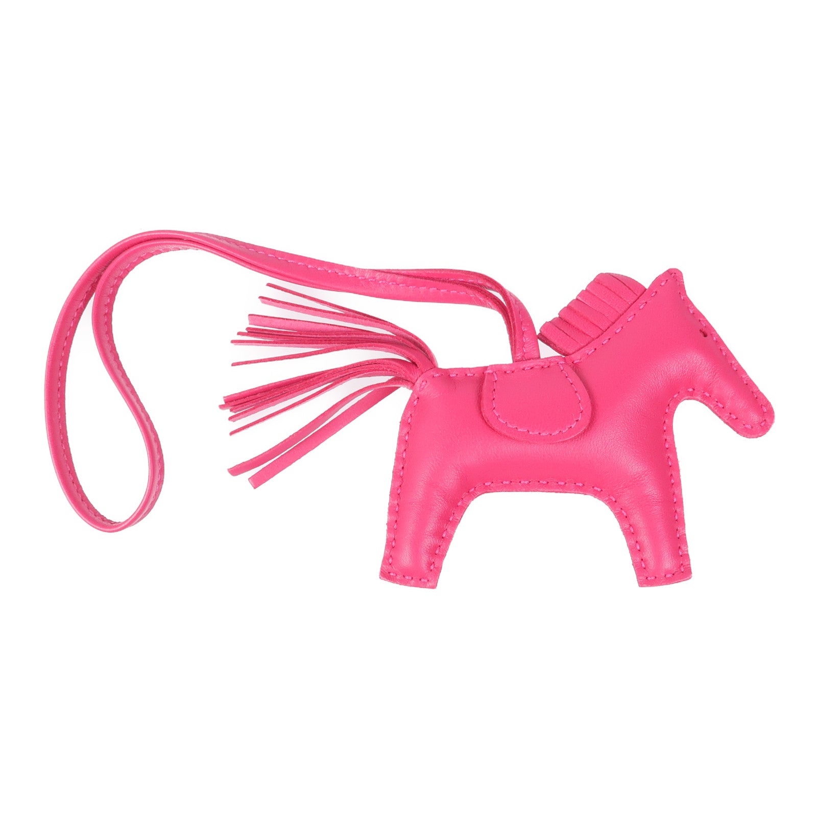 HERMES Milo皮革Rodeo PM掛飾