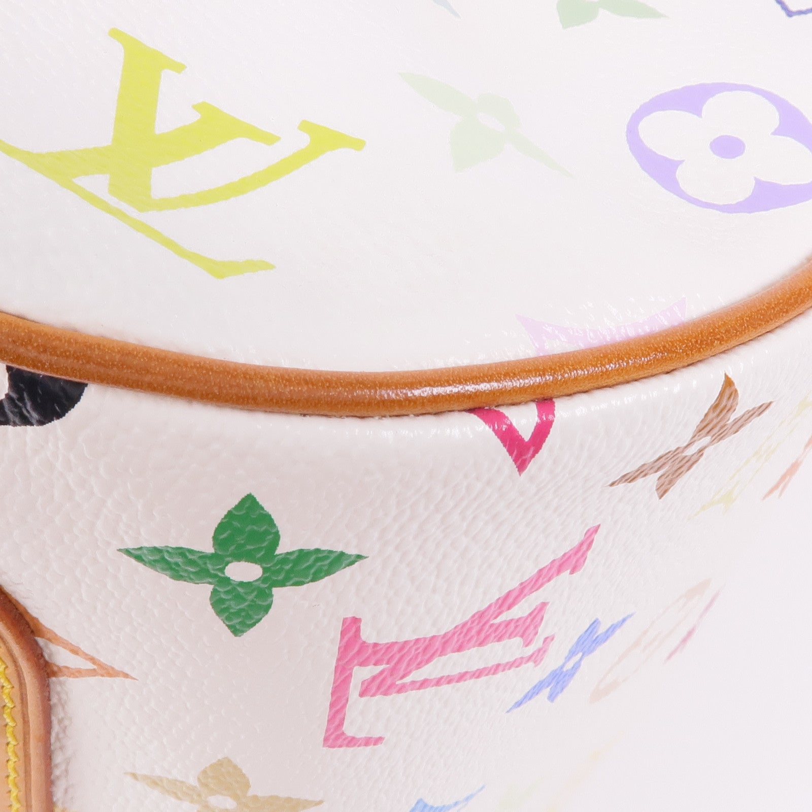 LOUIS VUITTON Monogram Multicolore Rita金扣手挽肩背兩用袋