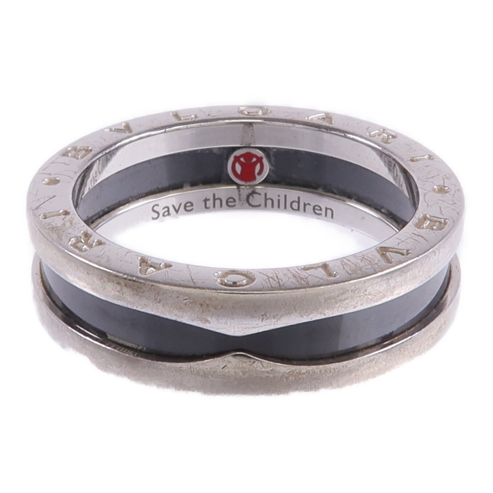 BVLGARI 925純銀Save The Children戒指BLV#63/US#10