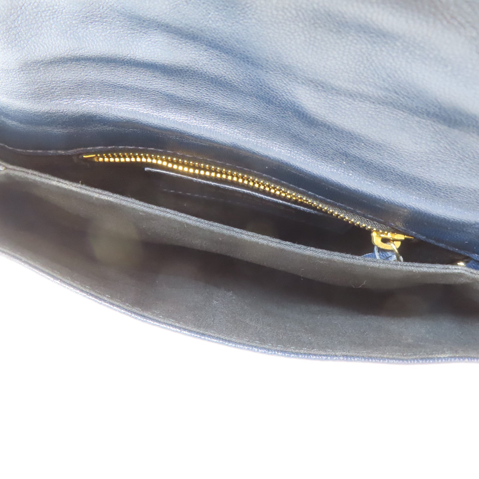 BALENCIAGA 牛皮皮革Shoulder Bag金扣肩背袋藍色