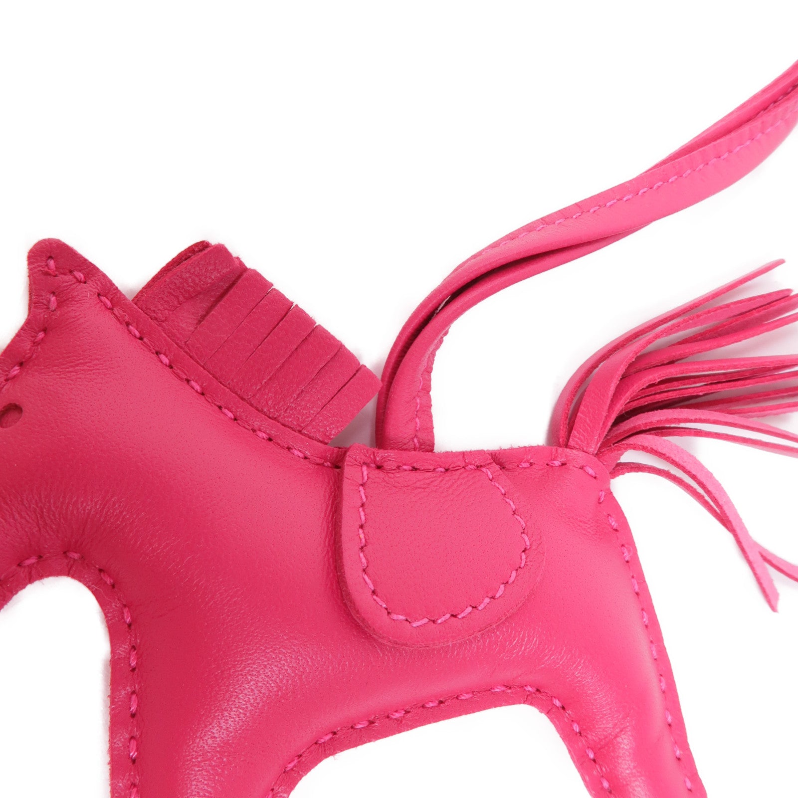 HERMES Milo皮革Rodeo PM掛飾