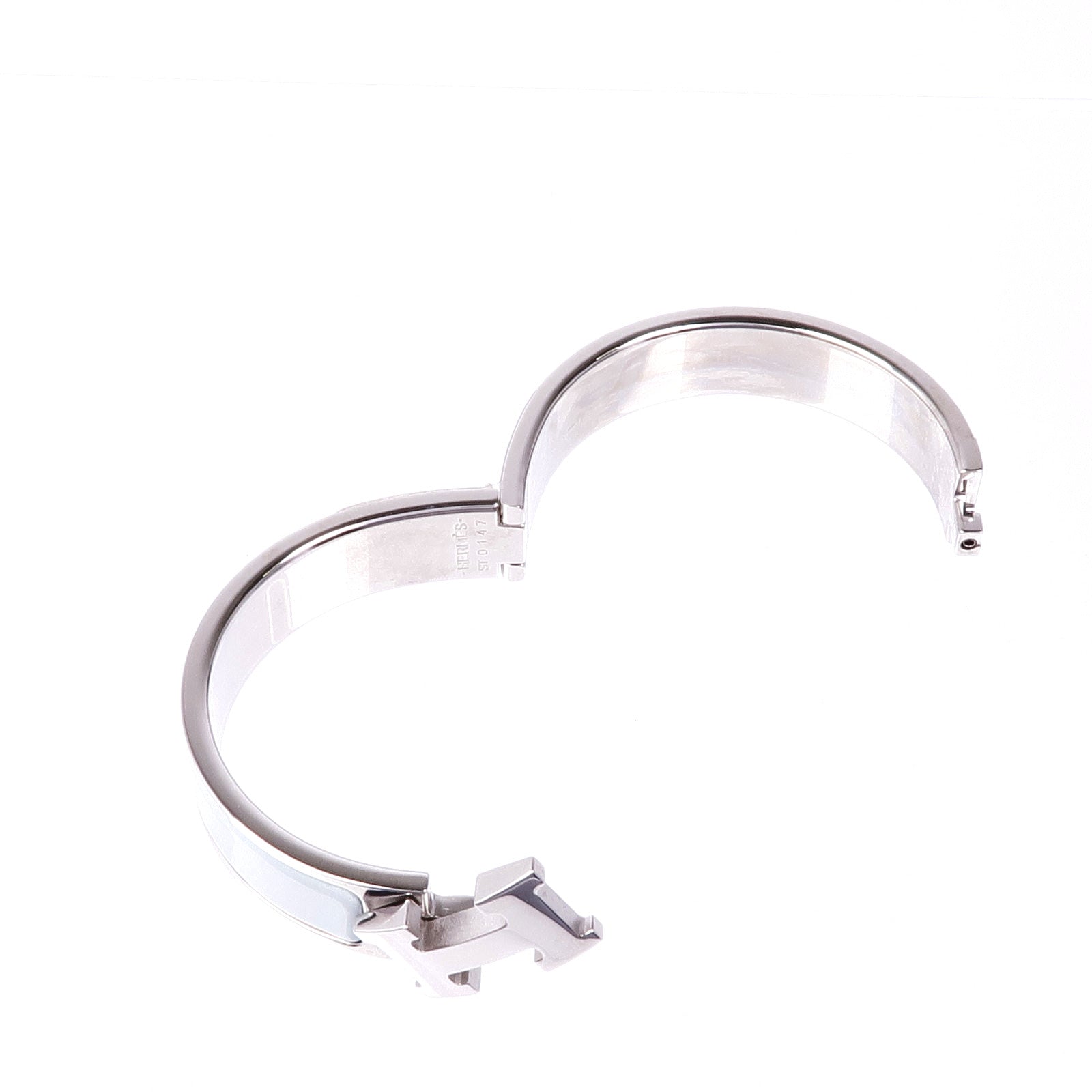 HERMES 金屬/琺瑯Clic-H Bracelet手鐲