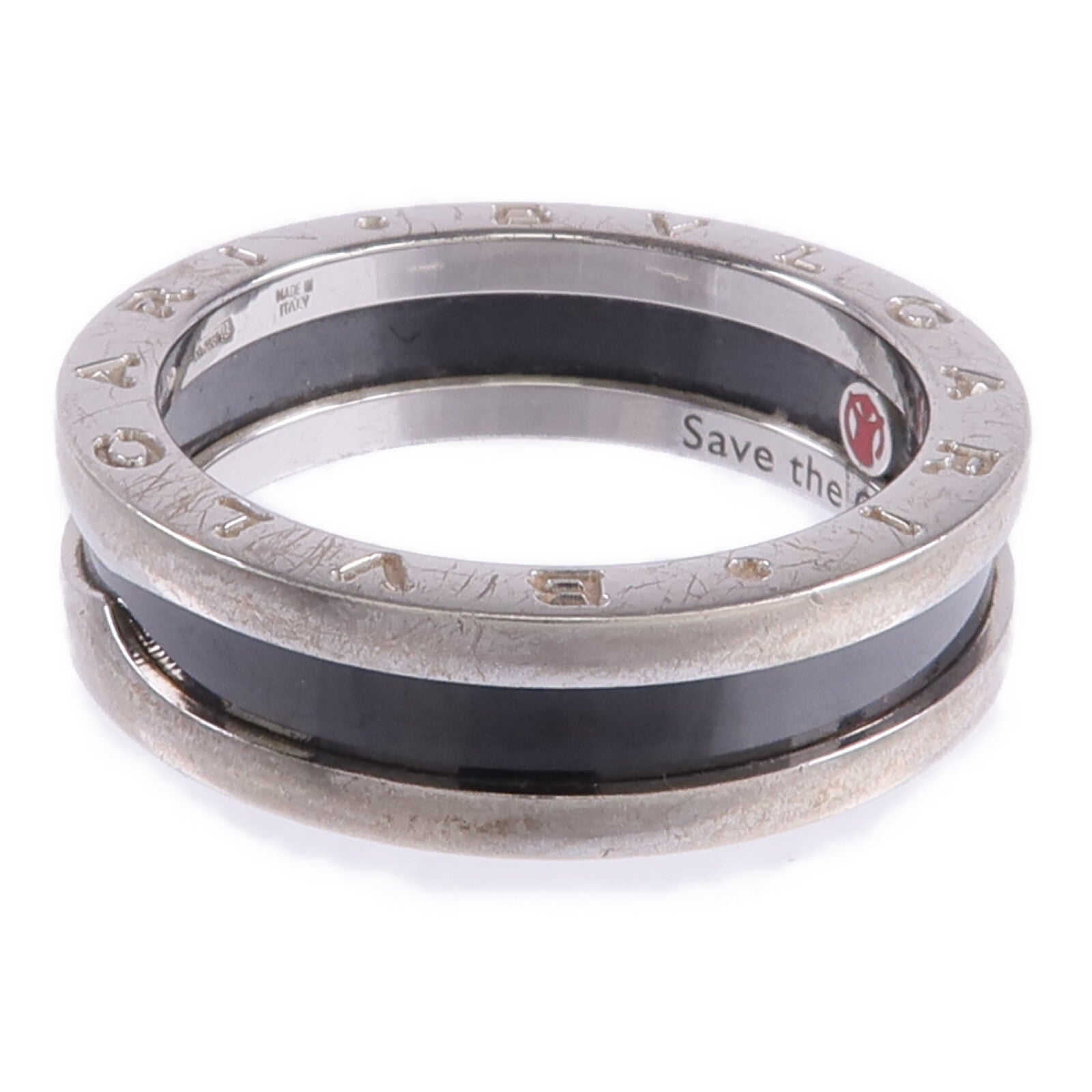 BVLGARI 925純銀Save The Children戒指BLV#63/US#10