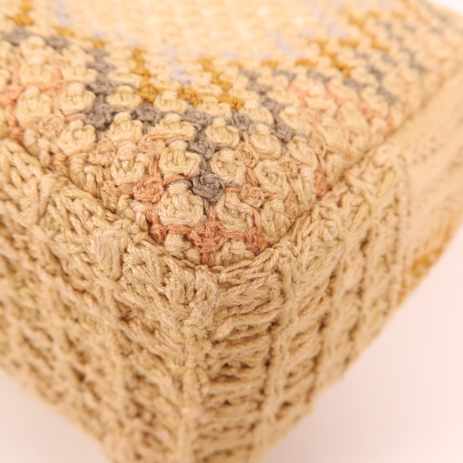 Dior 帆布Caro Bege Lona金扣肩背袋