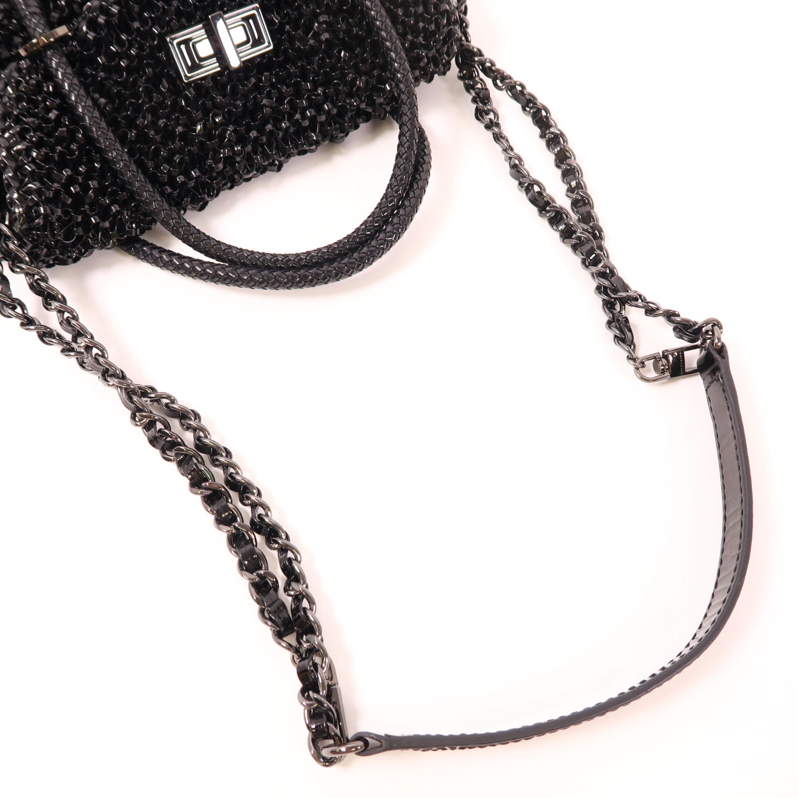 ANTEPRIMA PVC Chain Shoulder鏈帶手挽肩背兩用袋