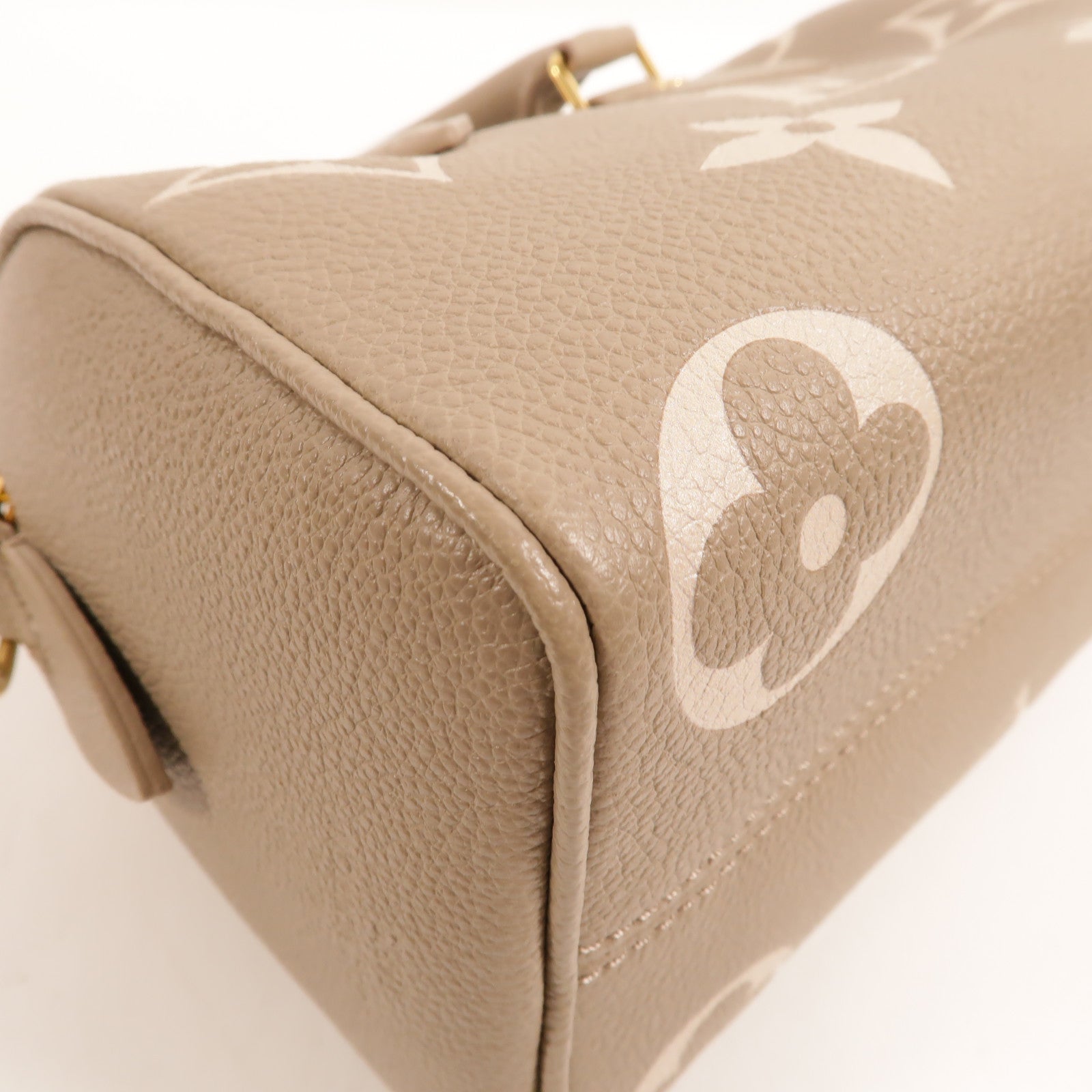 LOUIS VUITTON Monogram Empreinte Speedy Bandouliere 20扣手挽肩背兩用袋