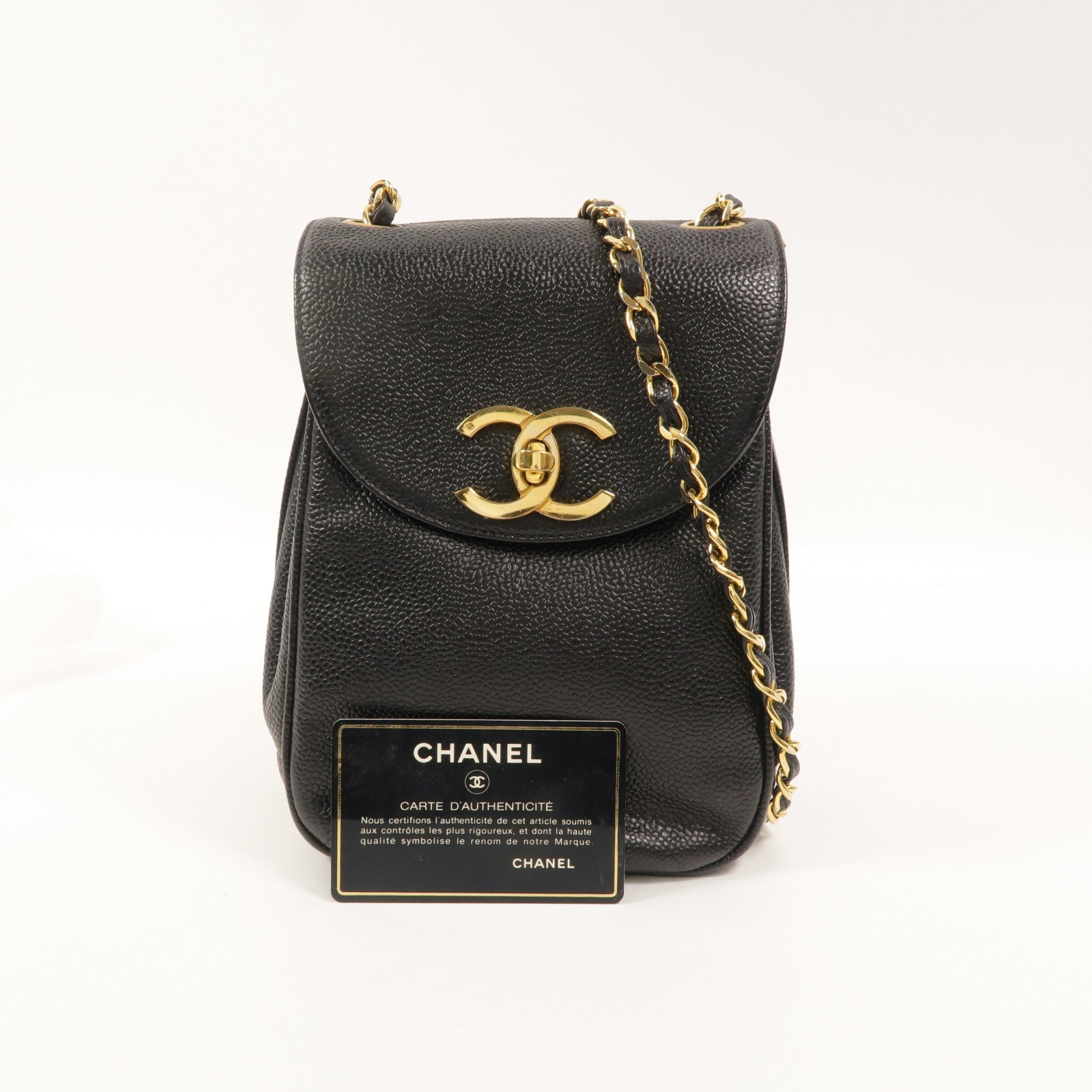 CHANEL 牛皮皮革Chain Shoulder肩背袋