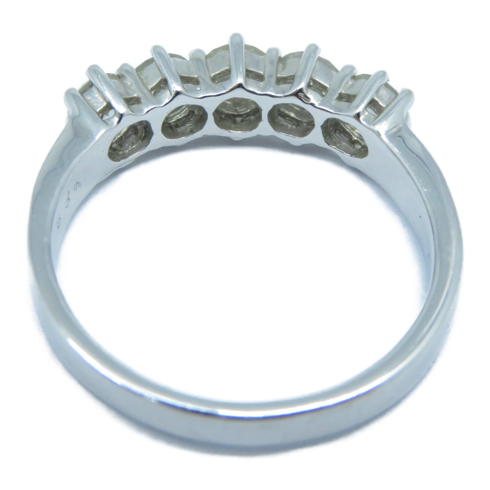 JEWELRY **【激減優惠】18K白金Diamond Ring鑽石戒指US#6.25銀色