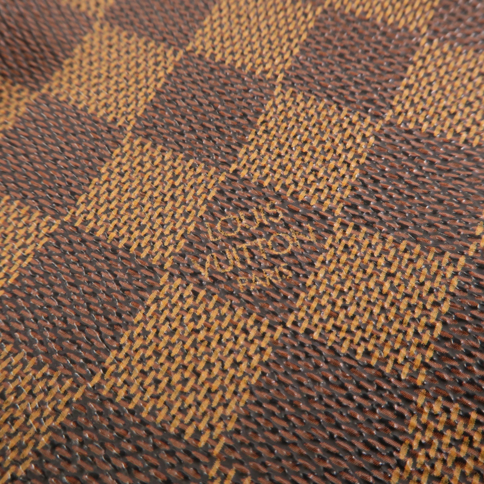 LOUIS VUITTON Damier Trousse Pochette金扣手挽袋