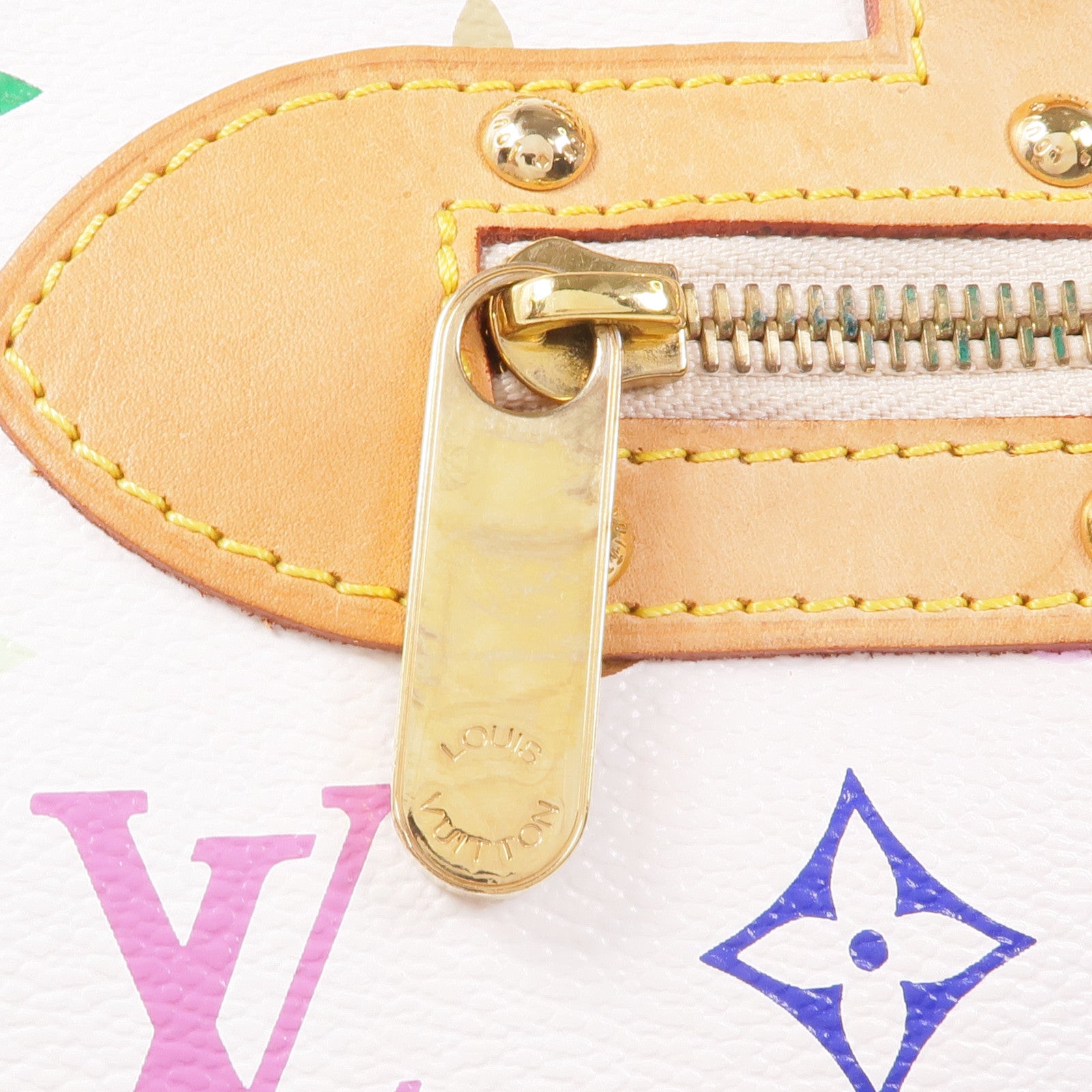 LOUIS VUITTON Monogram Multicolore Rita金扣手挽肩背兩用袋