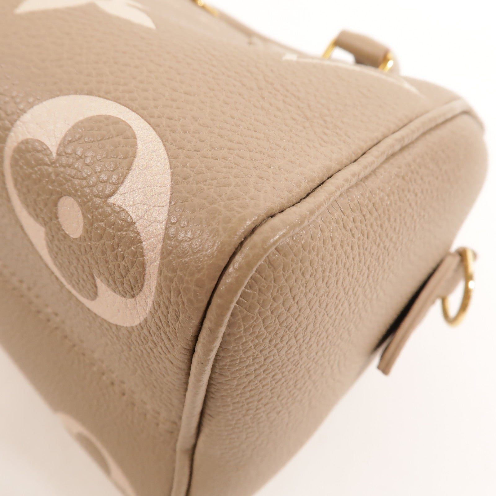 LOUIS VUITTON Monogram Empreinte Speedy Bandouliere 20扣手挽肩背兩用袋