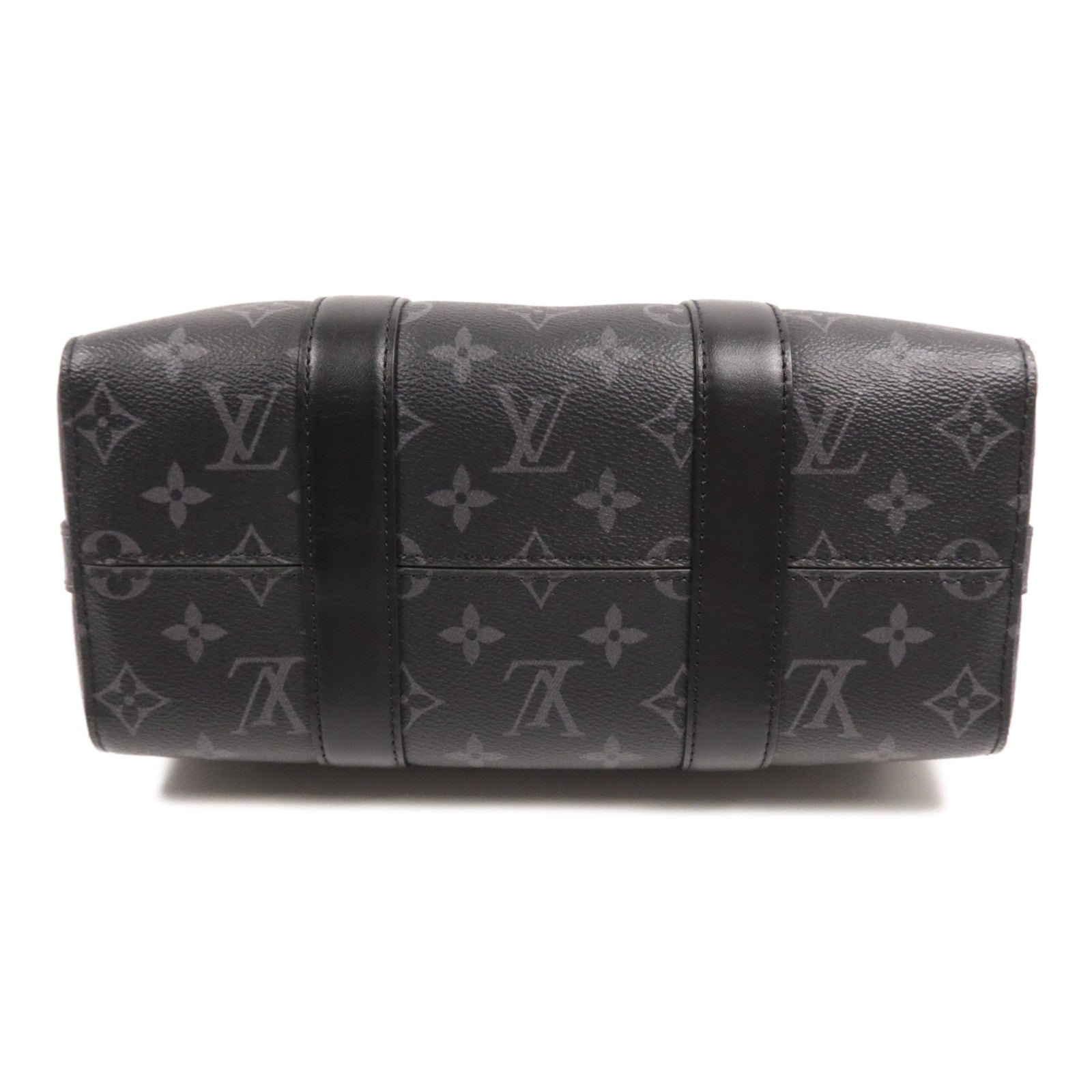LOUIS VUITTON Monogram Eclipse City Keepall手挽肩背兩用袋