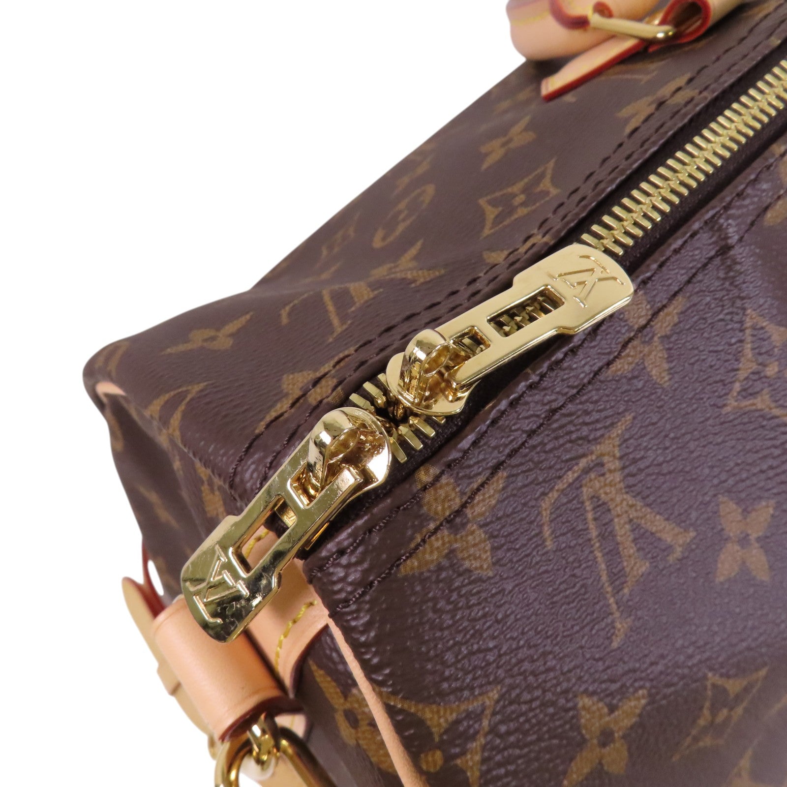 LOUIS VUITTON Monogram Speedy Bardouliere 40金扣手挽肩背兩用袋