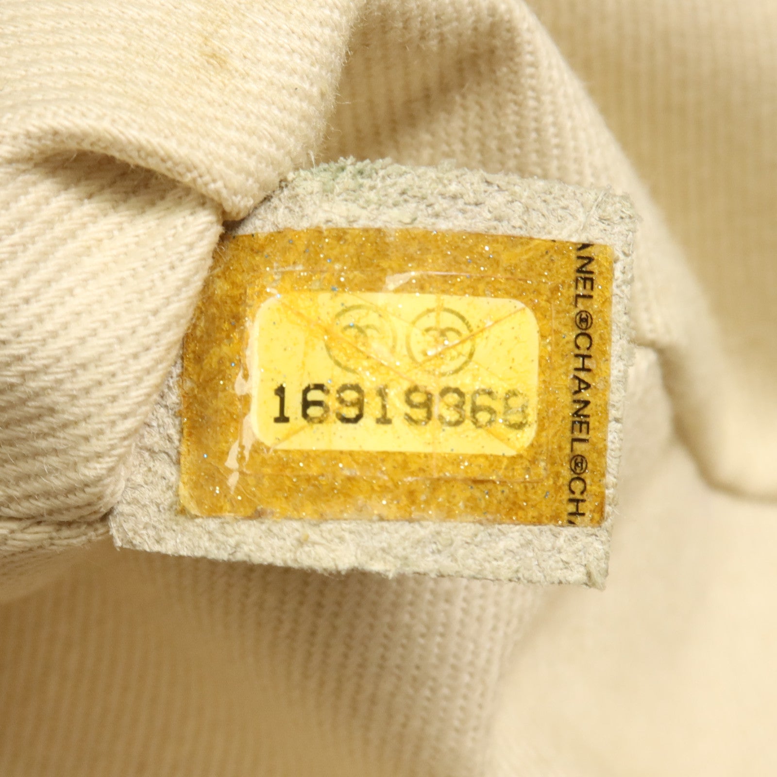 CHANEL 牛皮皮革Shoulder Bag銀扣肩背袋