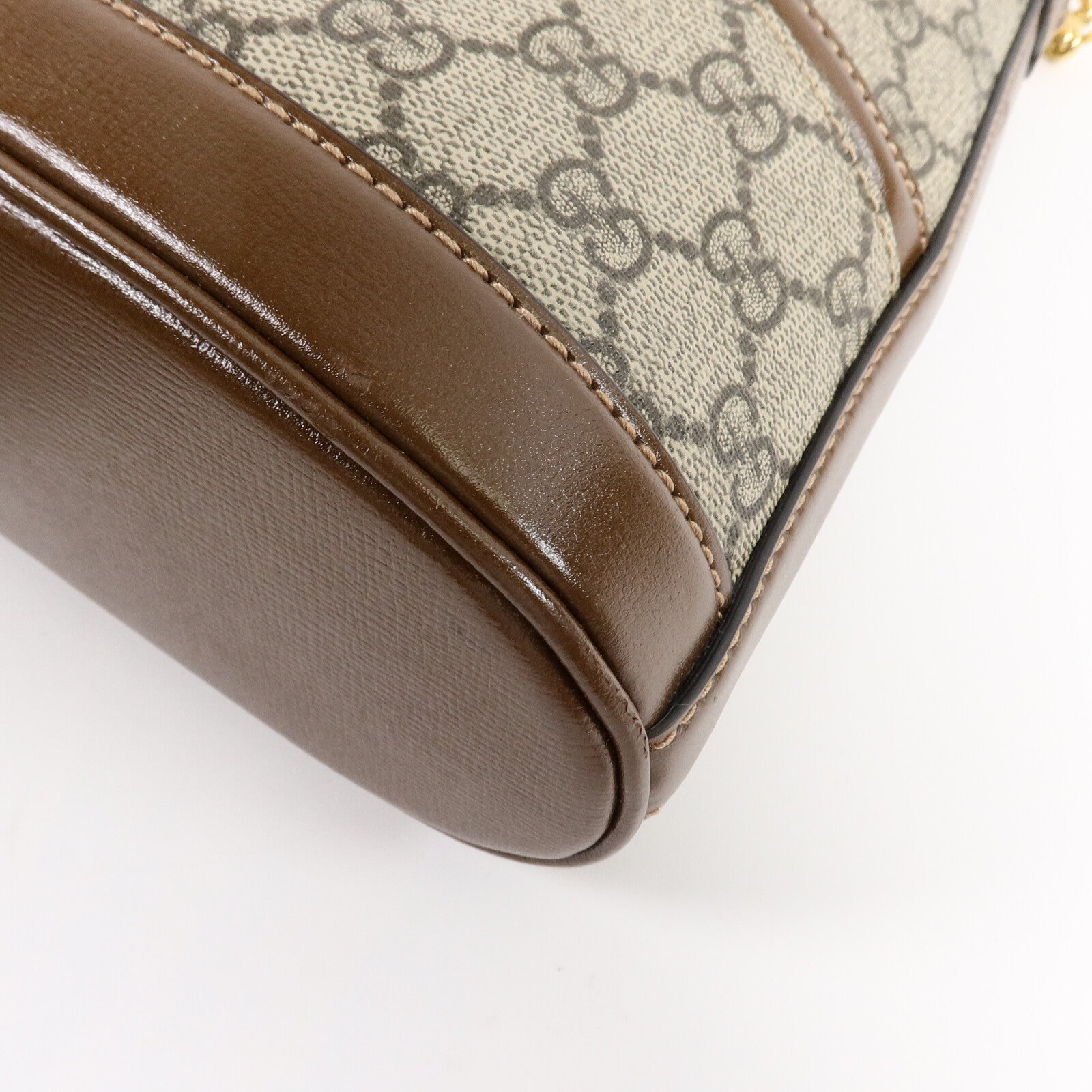 GUCCI 塗層帆布Interlocking G手挽肩背兩用袋