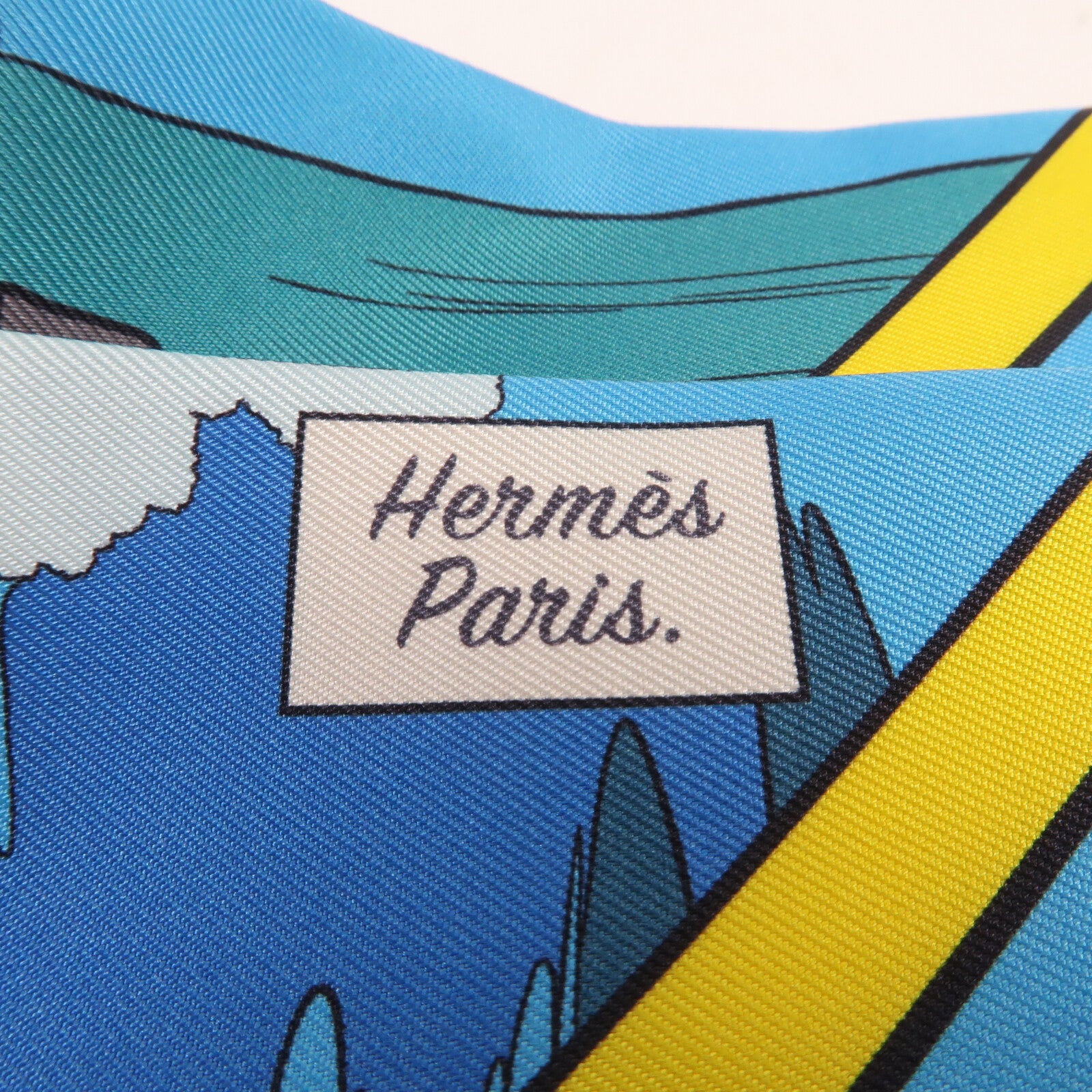 HERMES 絲質Twilly絲巾