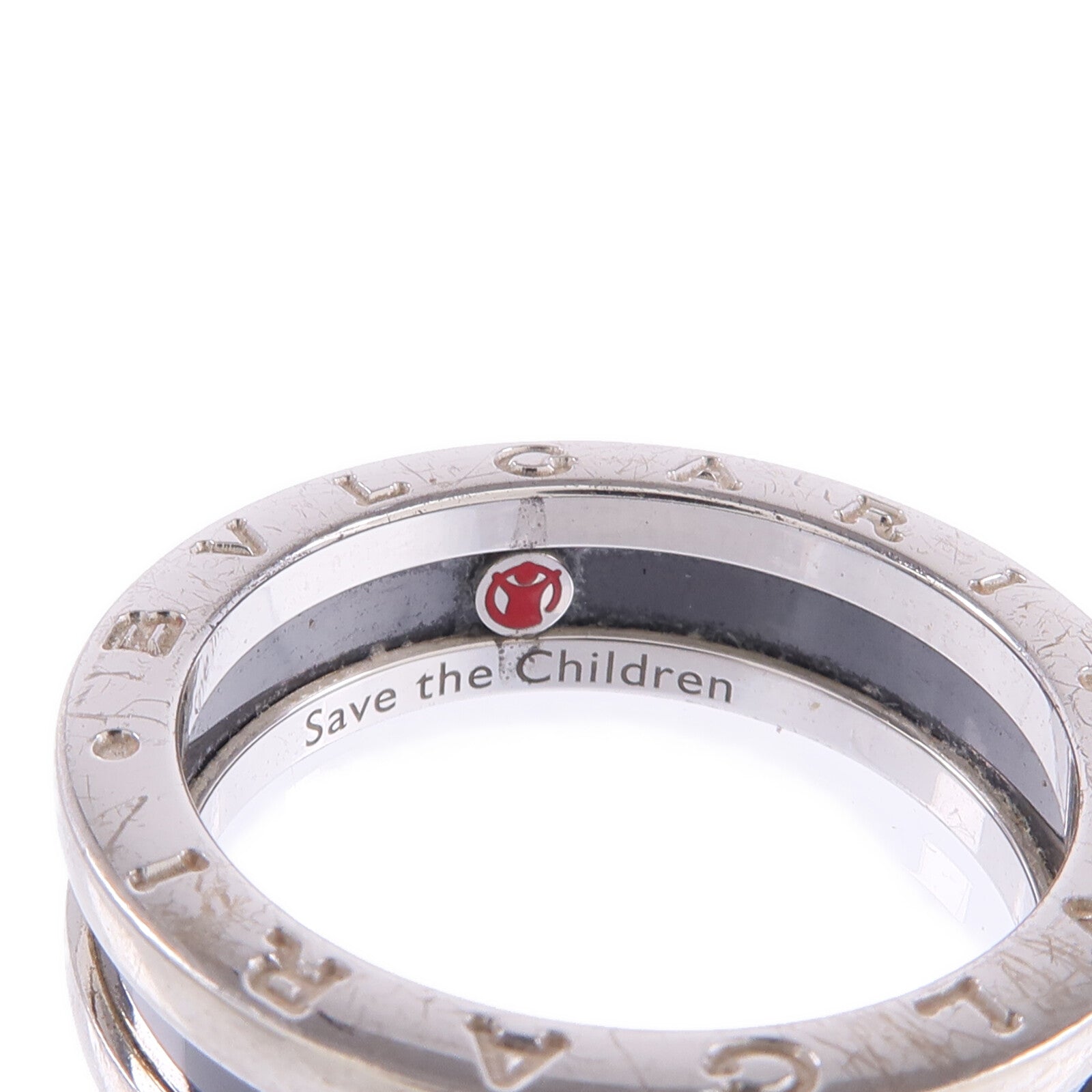 BVLGARI 925純銀Save The Children戒指BLV#63/US#10