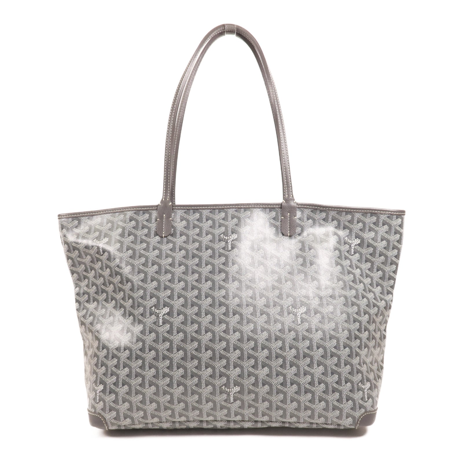 GOYARD 【激減優惠】塗層帆布Artois MM銀扣肩背袋