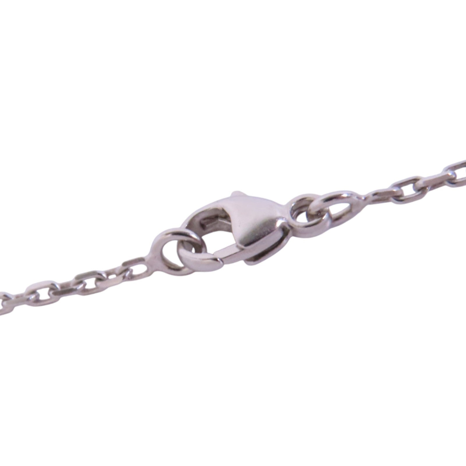 HERMES 牛皮皮革O'Kelly Necklace銀扣項鏈