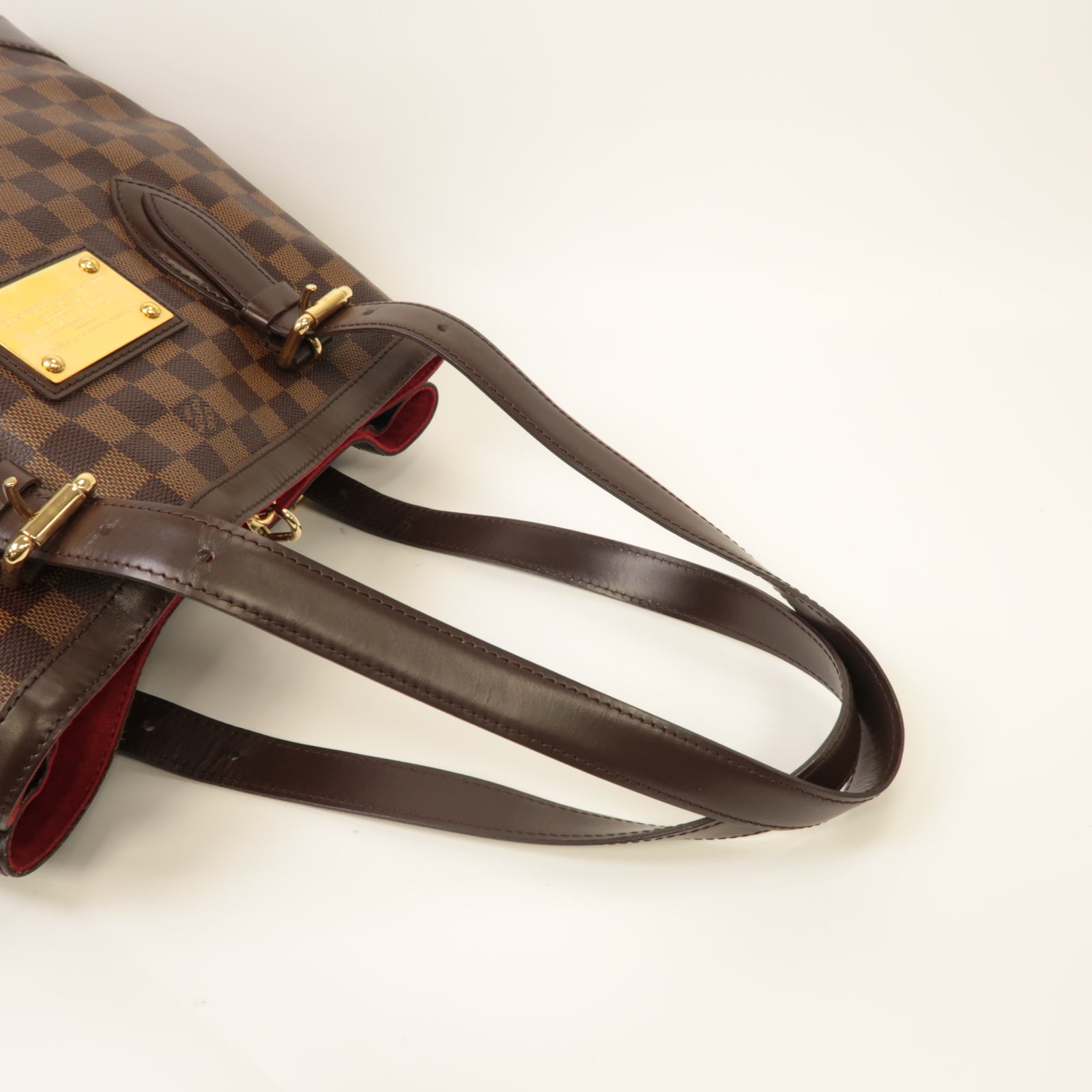 LOUIS VUITTON **【激減優惠】Damier Hampstead MM金扣肩背袋啡色