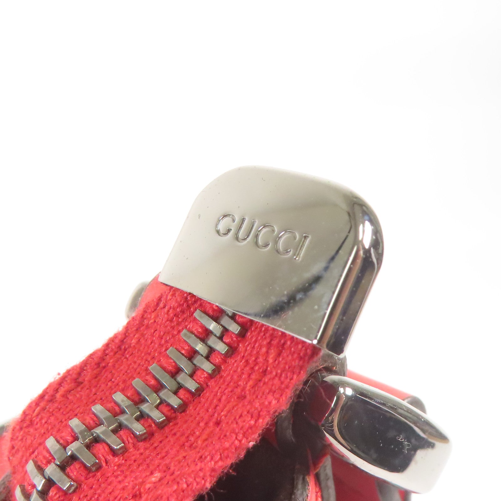 GUCCI 牛皮皮革Shoulder Bag銀扣肩背袋