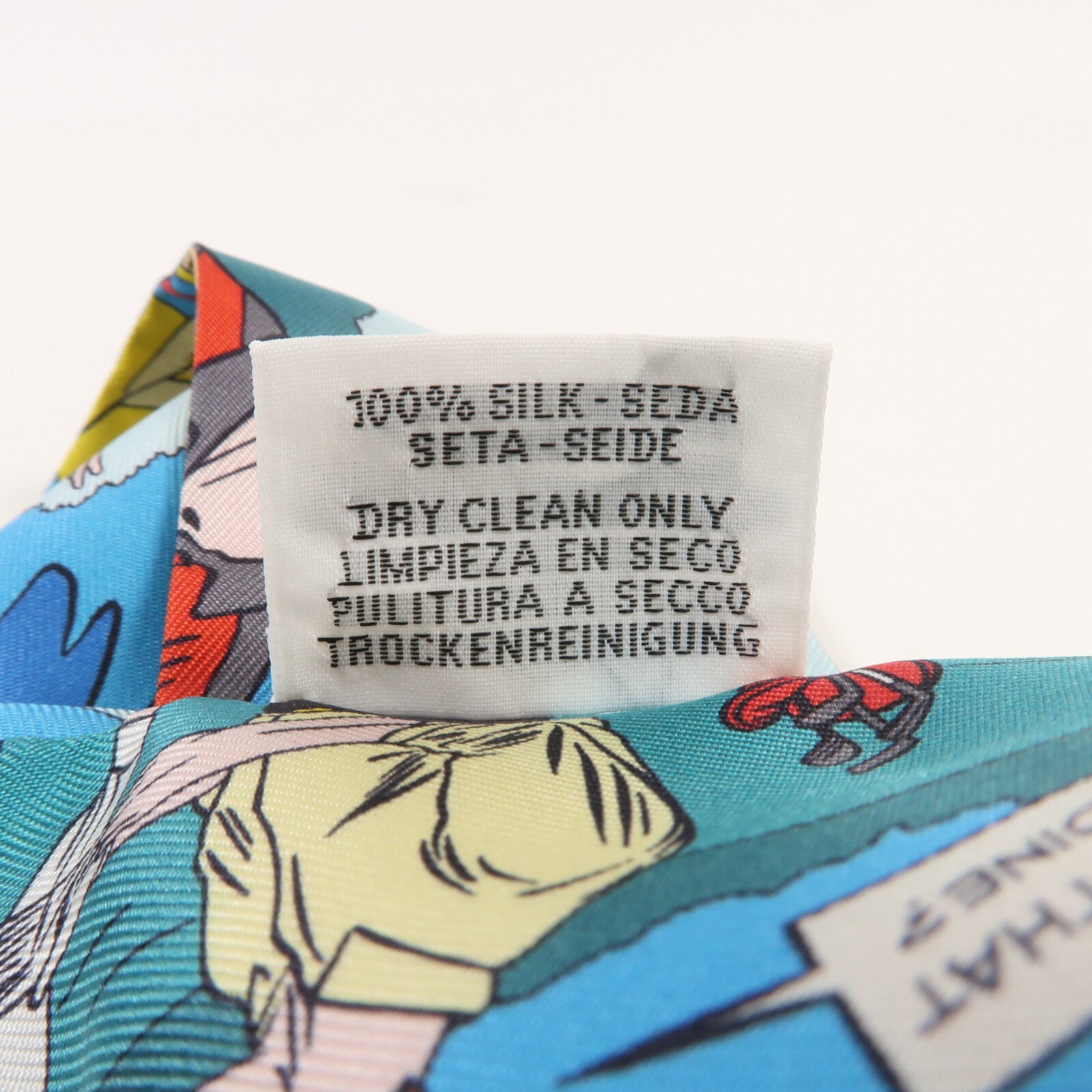 HERMES 絲質Twilly絲巾