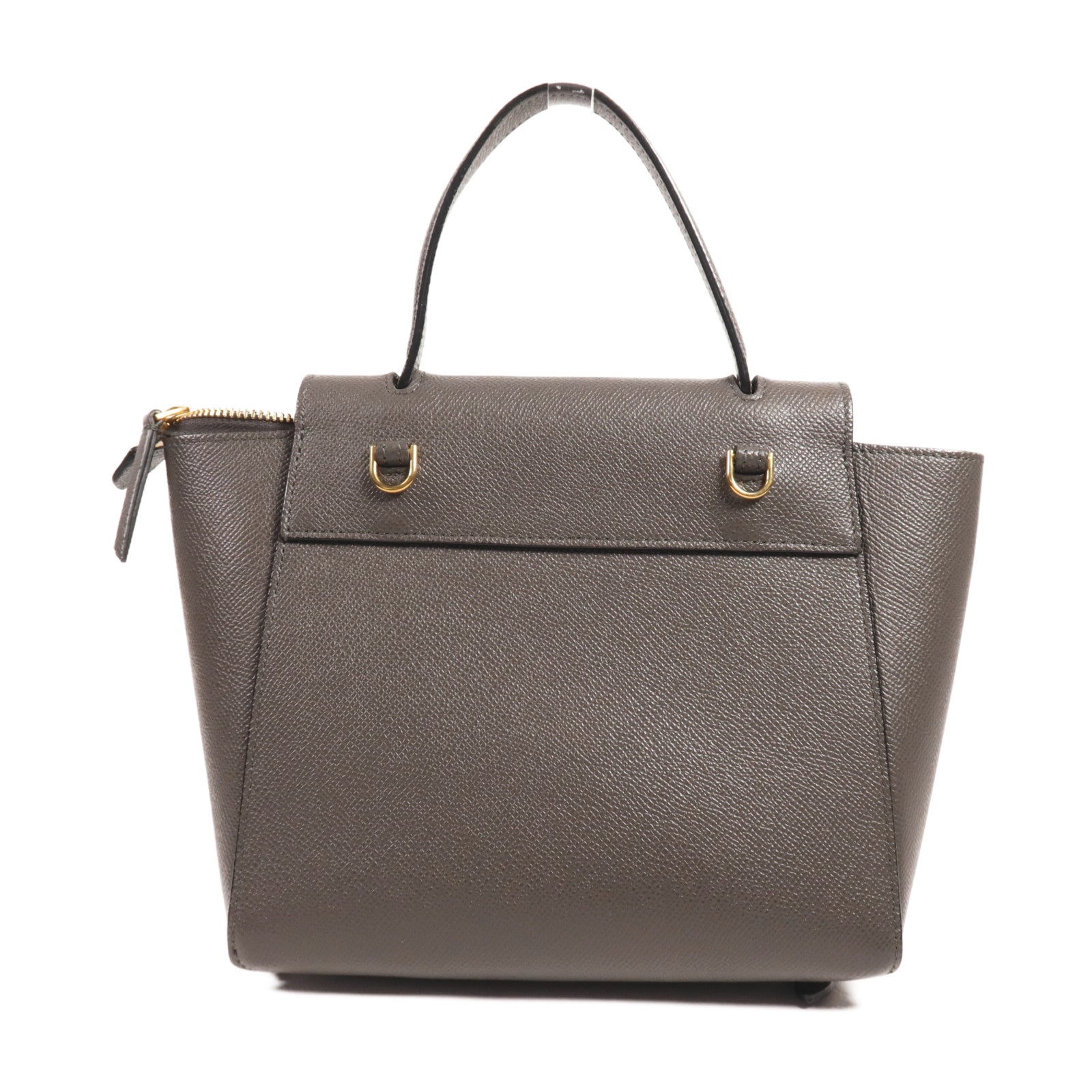 CELINE 牛皮皮革Nano Belt Bag金扣手挽肩背兩用袋