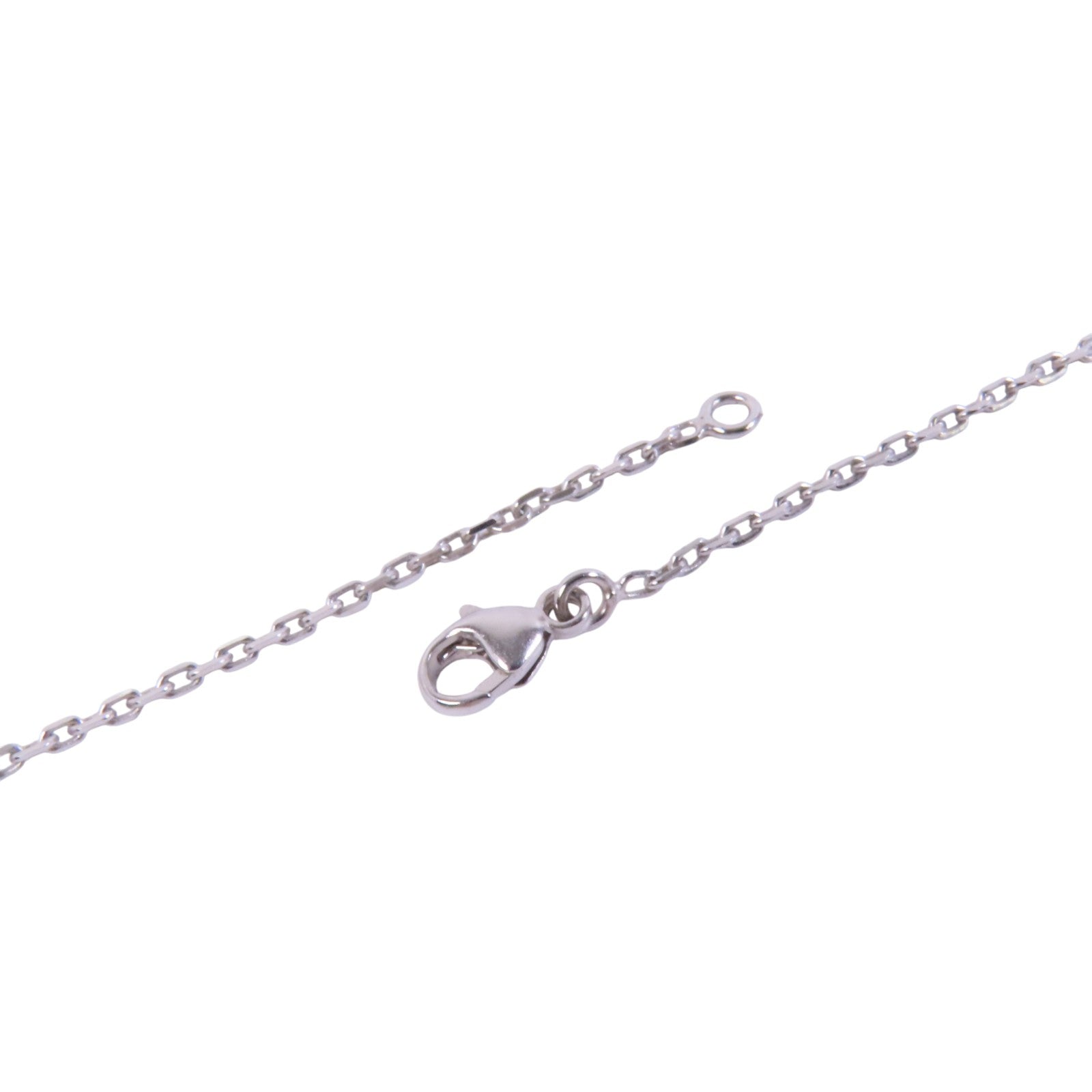 HERMES 牛皮皮革O'Kelly Necklace銀扣項鏈