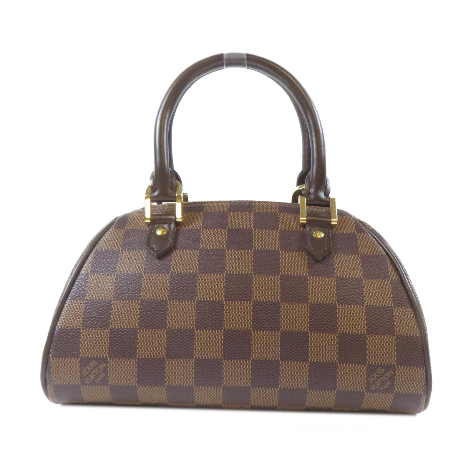 LOUIS VUITTON 【激減優惠】Damier Rivera Mini金扣手挽袋啡色