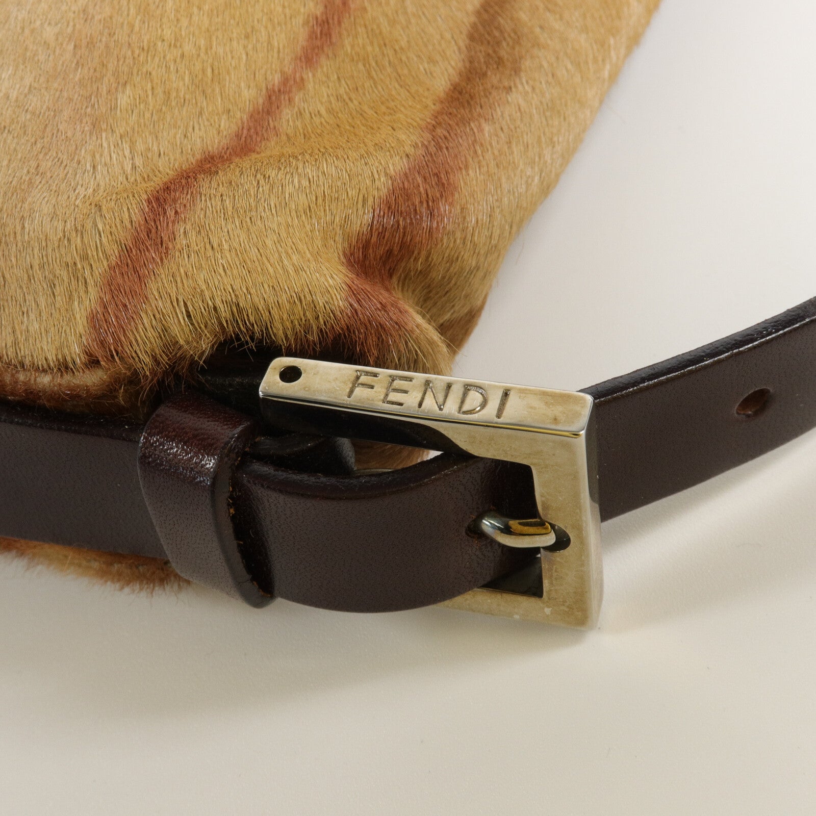 FENDI 馬毛Baguette手挽袋