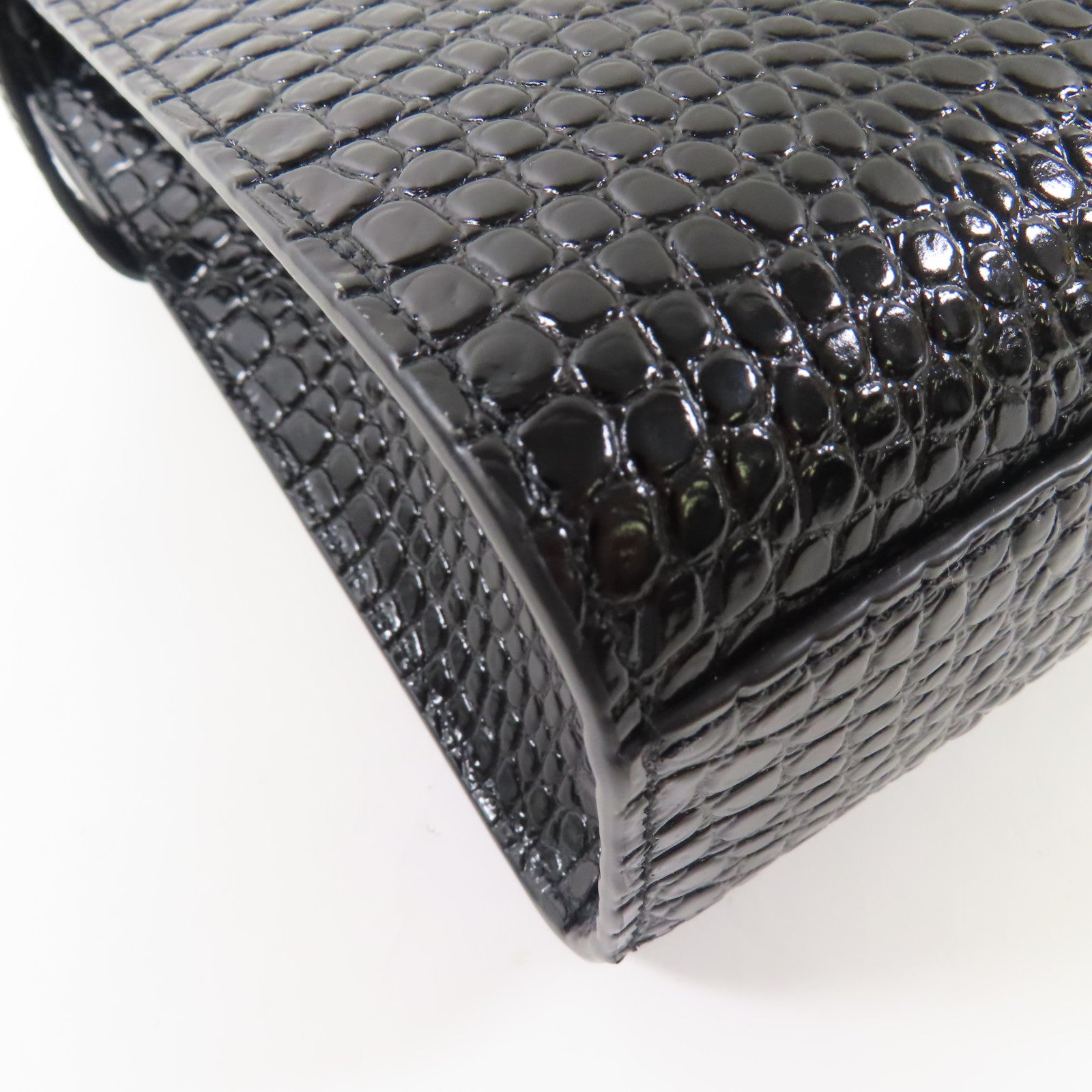 SAINT LAURENT【激減優惠】 牛皮皮革Manhattan In Box金扣肩背袋