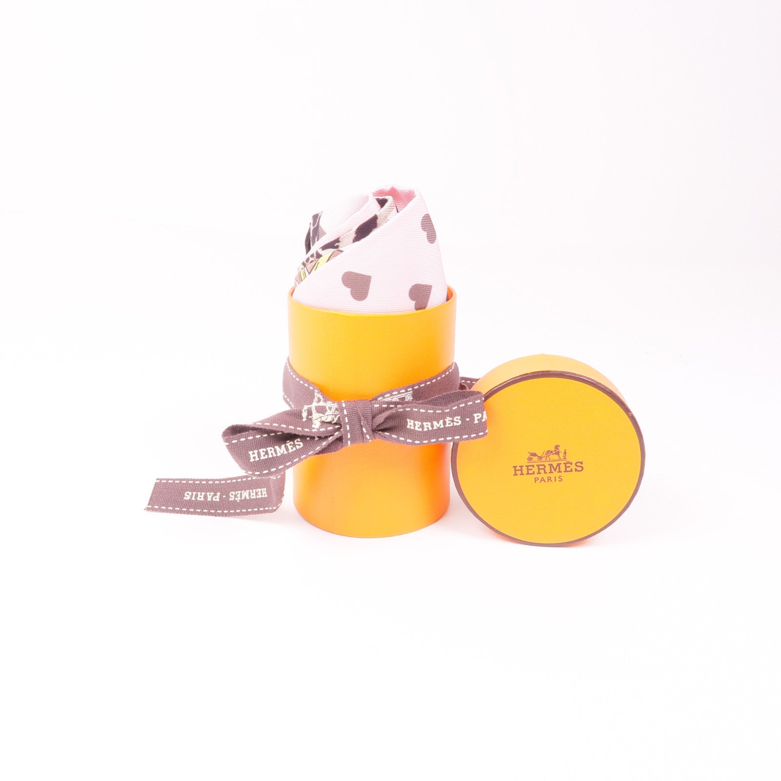 HERMES 絲質Twilly絲巾