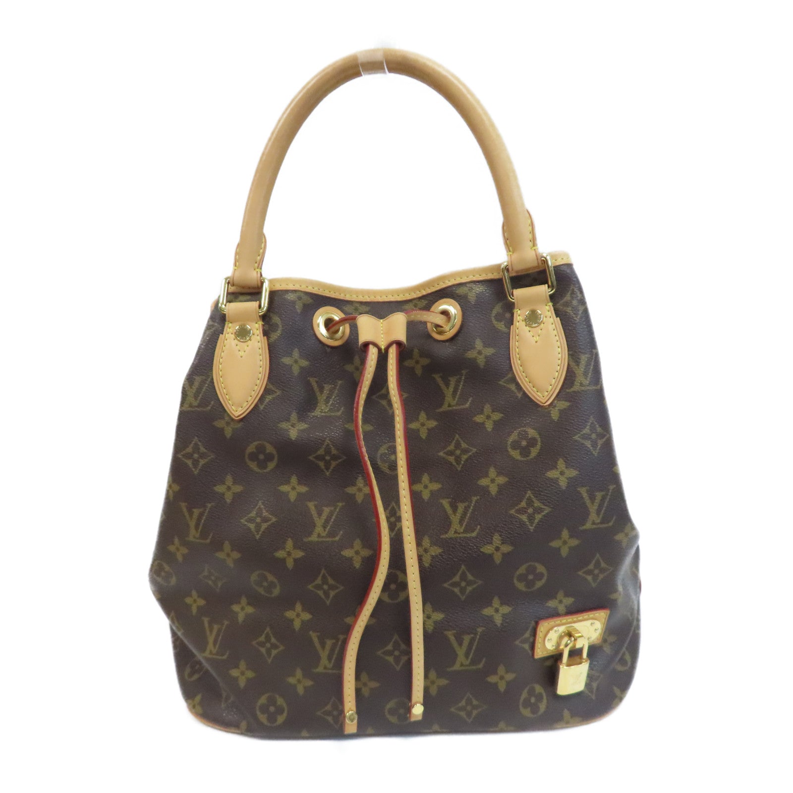 LOUIS VUITTON Monogram Neo金扣肩背袋啡色
