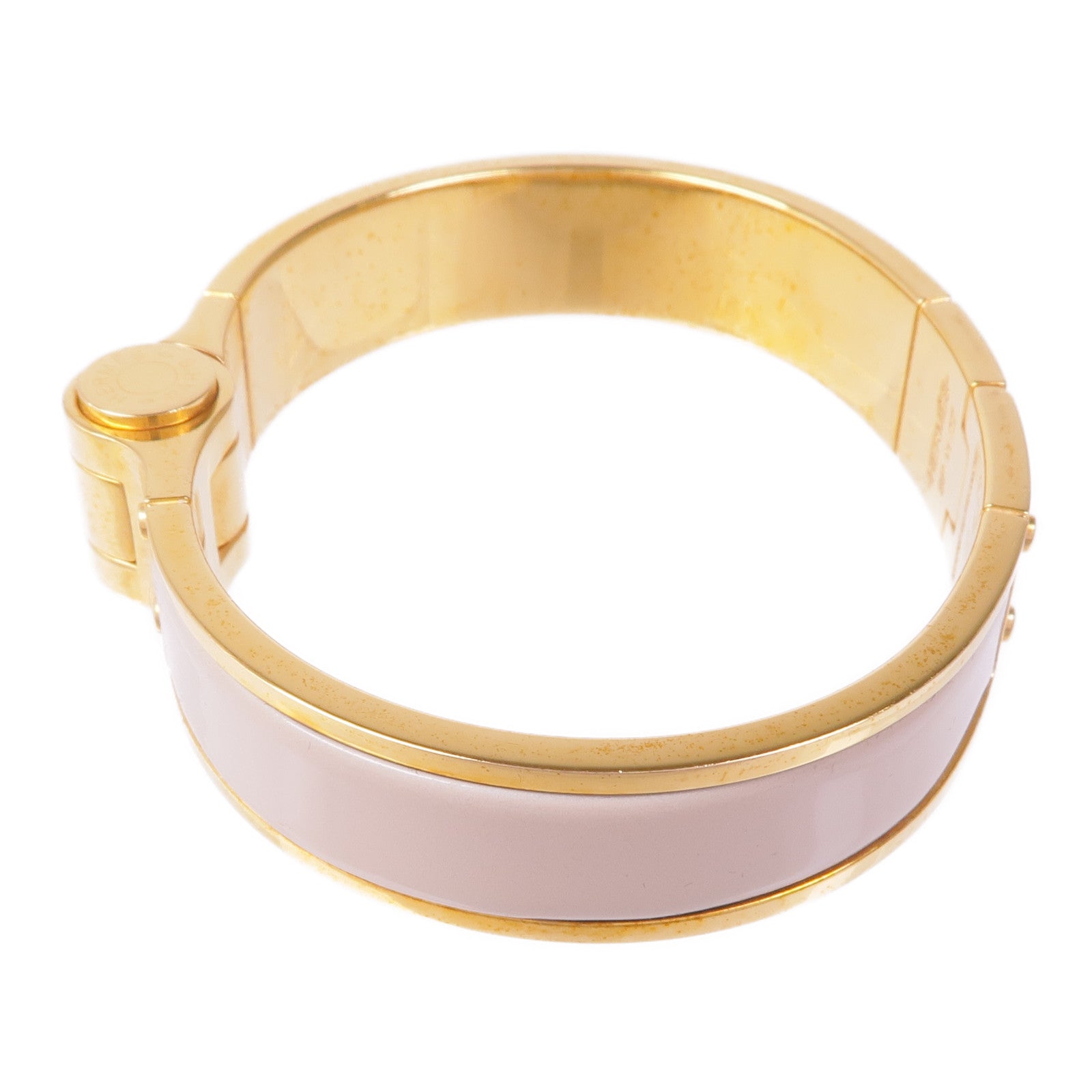 HERMES 金屬/琺瑯Charniere Bracelet手鐲
