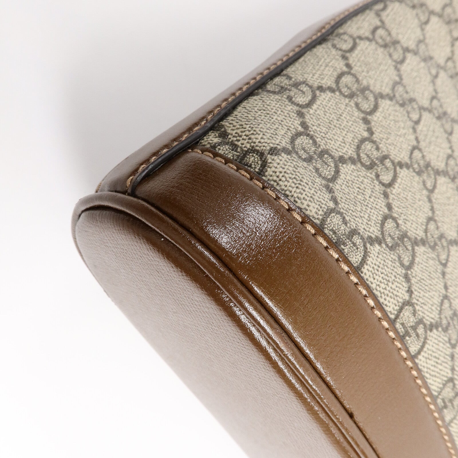 GUCCI 塗層帆布Interlocking G手挽肩背兩用袋