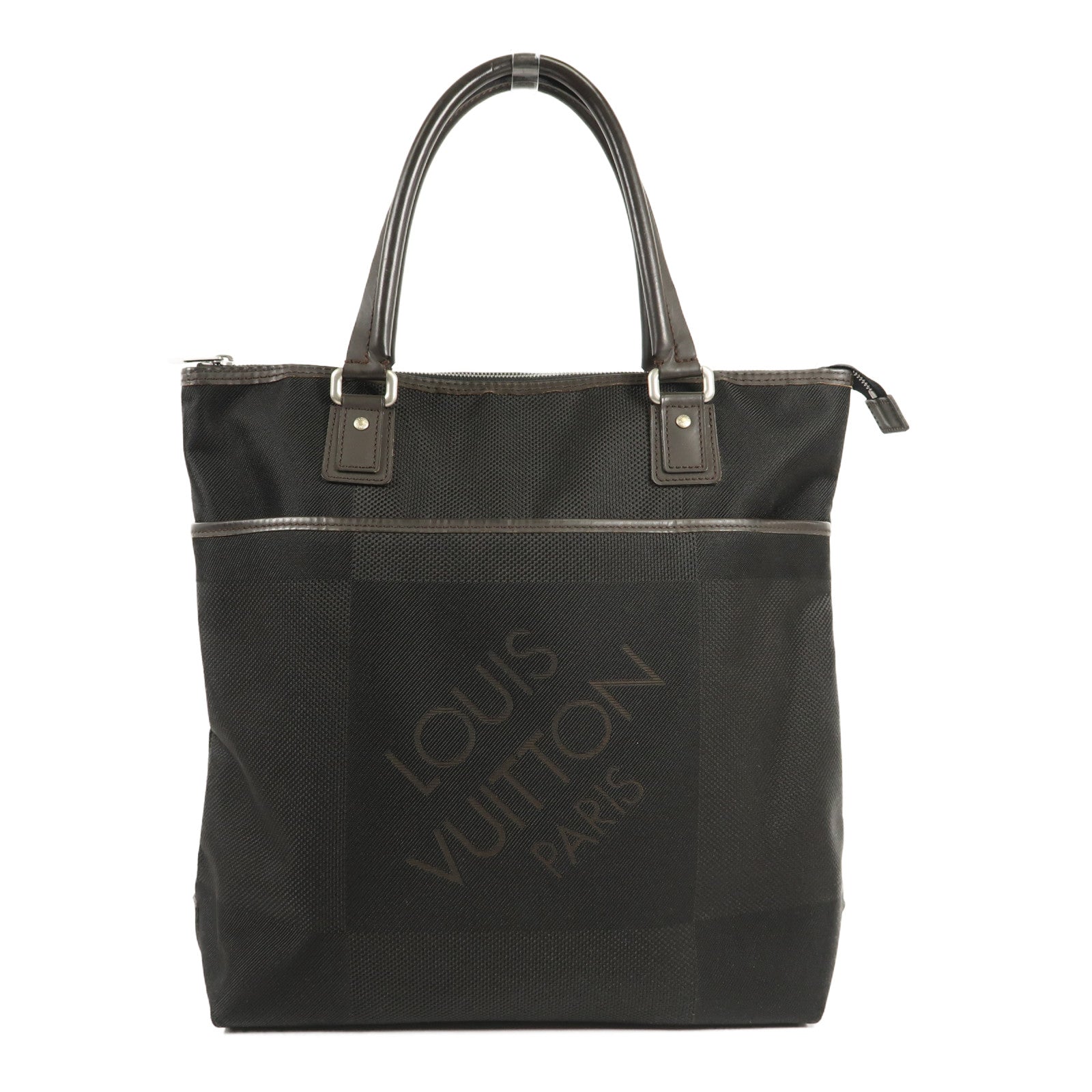 LOUIS VUITTON 【激減優惠】Damier Geant Kugar Tote Bag銀扣手挽袋