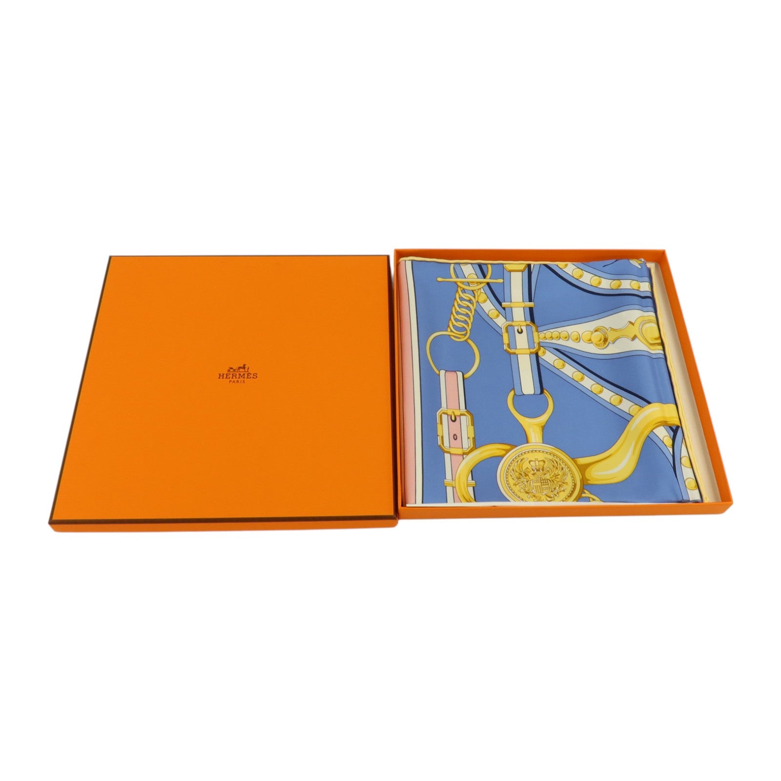 HERMES 絲質Scarf 90x90cm絲巾