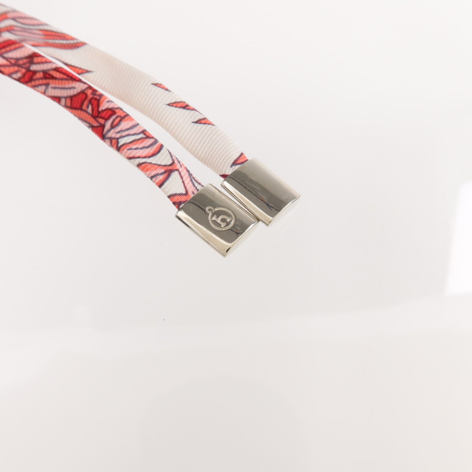 HERMES 【激減優惠】絲質Necklace/Bracelet銀扣項鍊/手帶