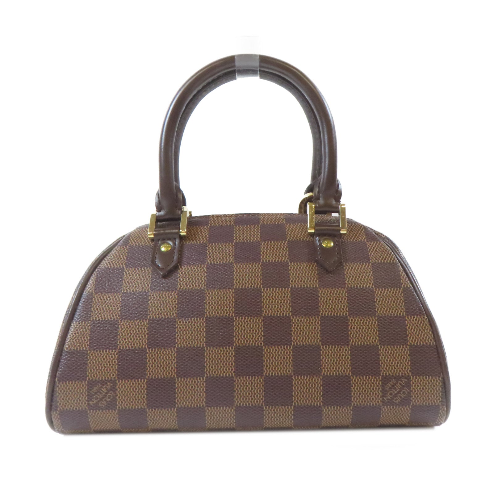 LOUIS VUITTON 【激減優惠】Damier Rivera Mini金扣手挽袋啡色