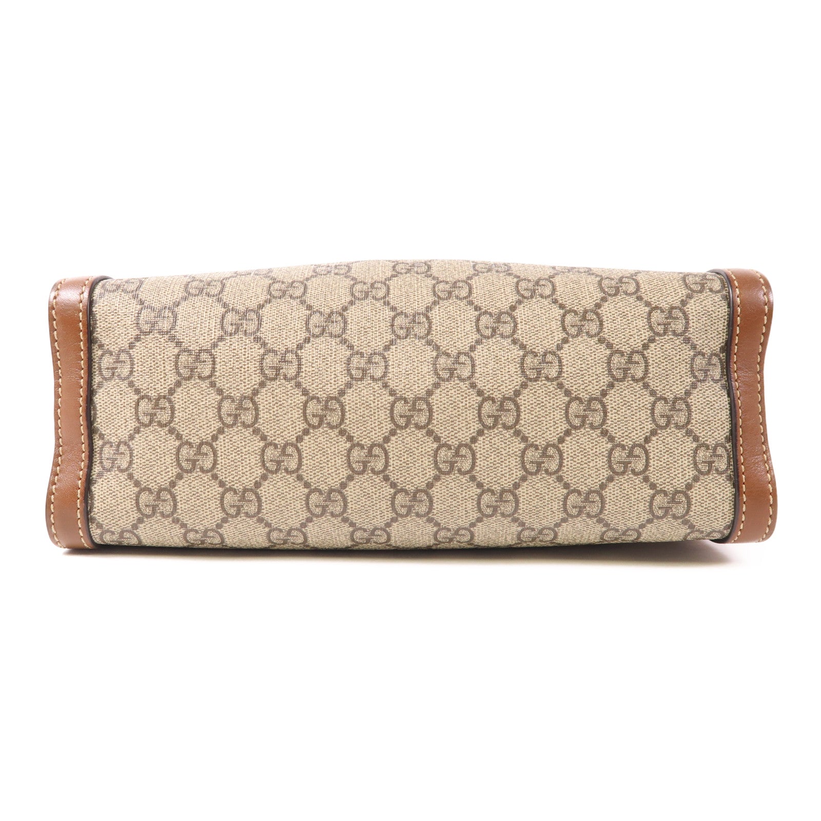GUCCI 塗層帆布Padlock Tote金扣肩背袋