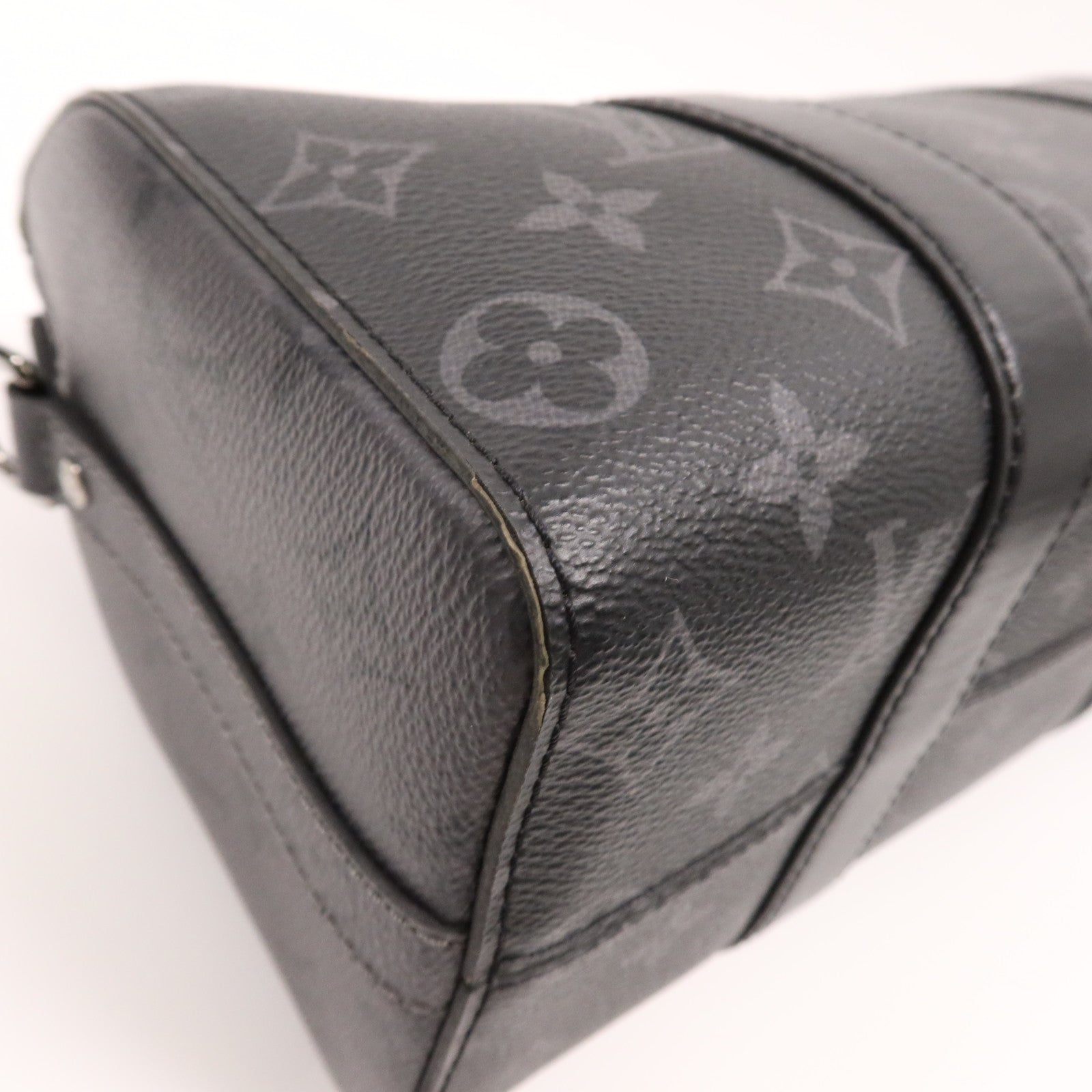 LOUIS VUITTON Monogram Eclipse City Keepall手挽肩背兩用袋