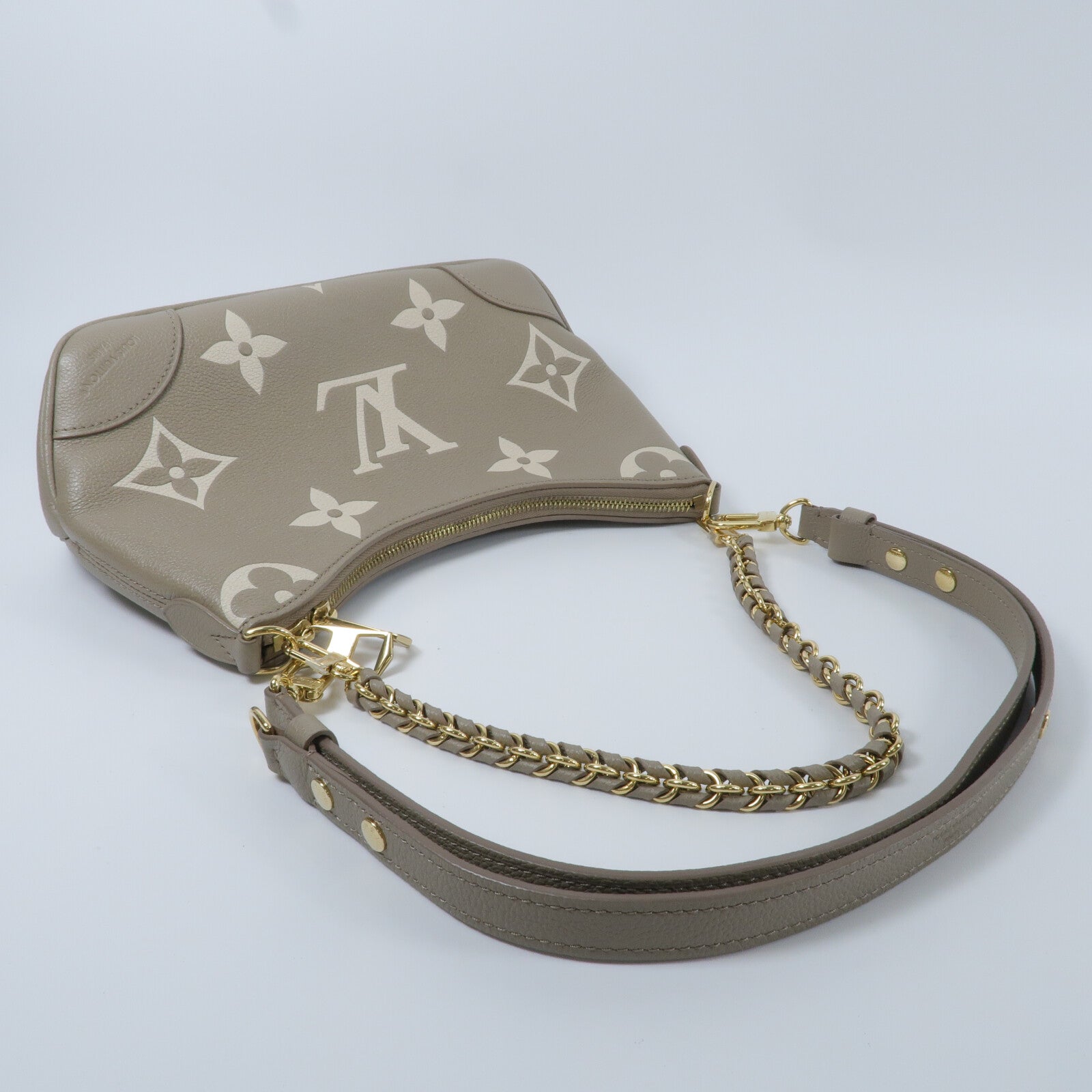 LOUIS VUITTON Monogram Empreinte Boulogne PM手挽肩背兩用袋