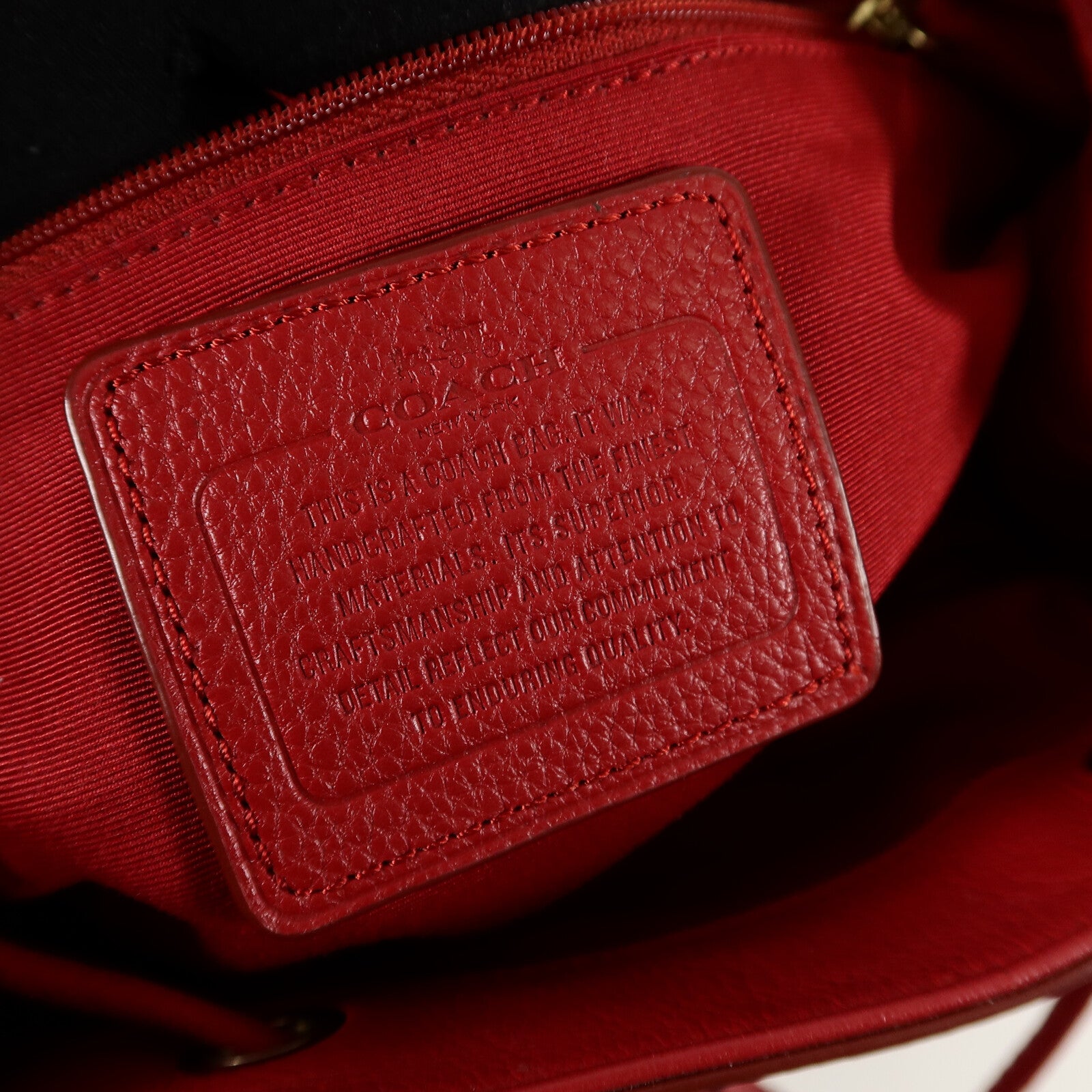 COACH 牛皮皮革Backpack背包