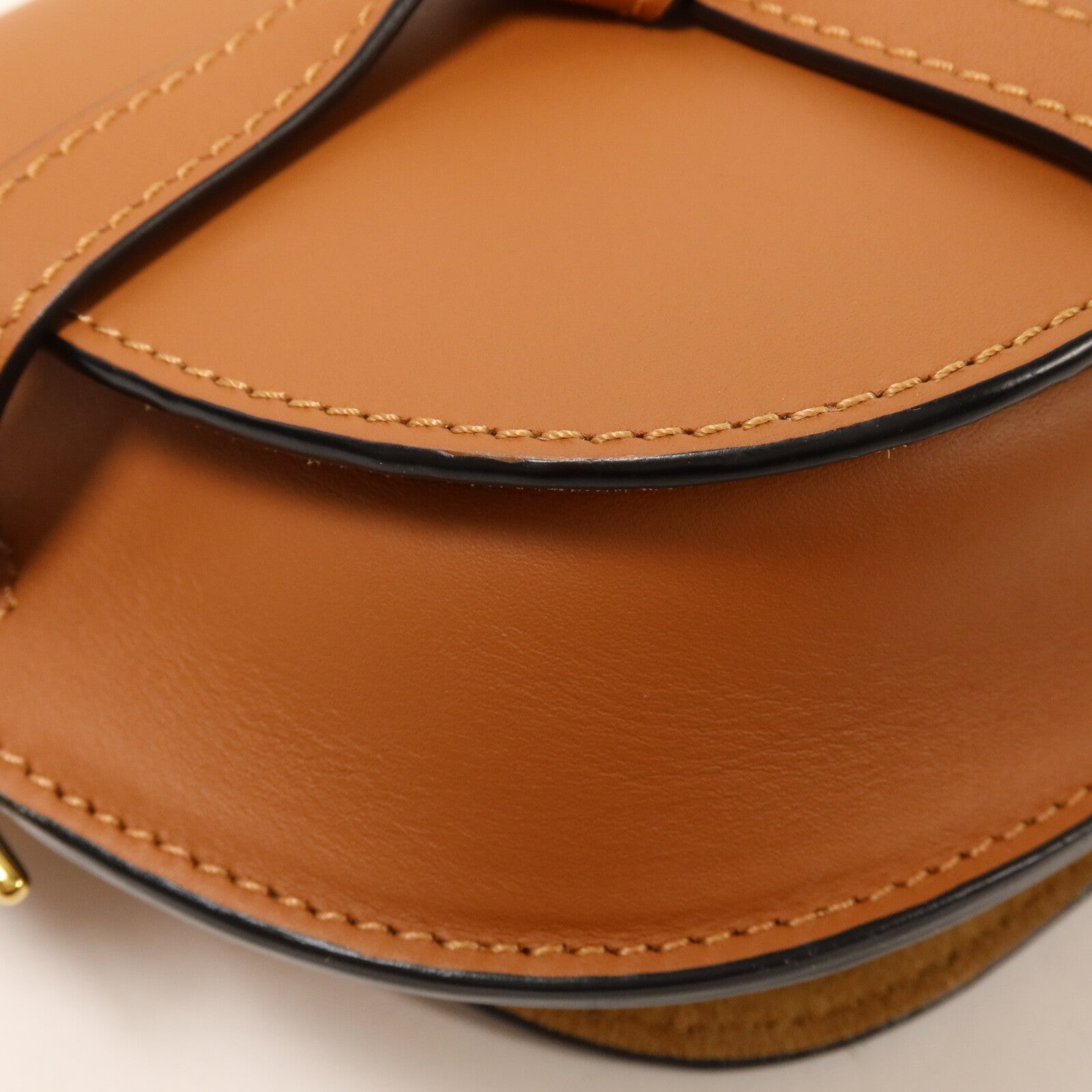 LOEWE 牛皮皮革Mini Gate肩背袋