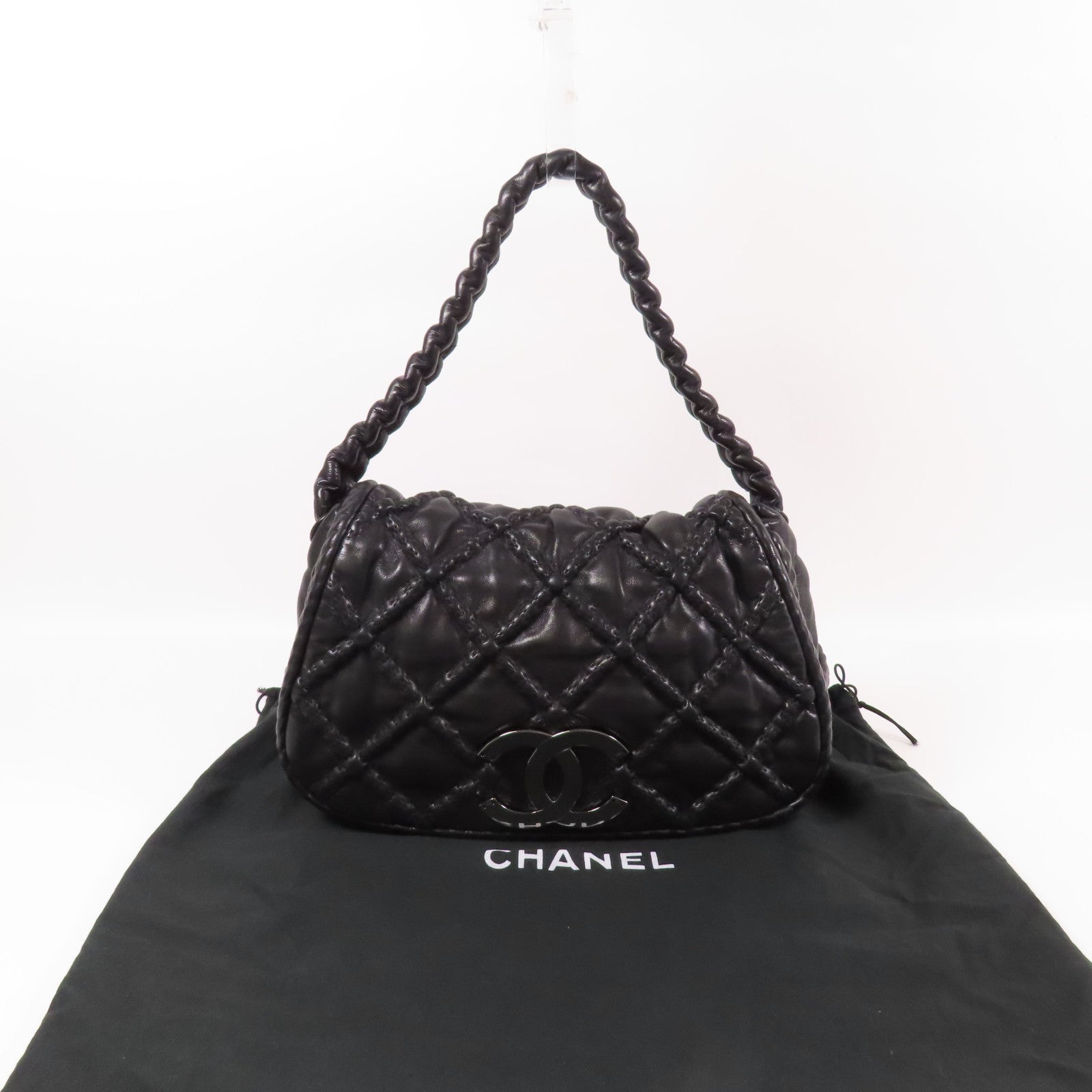 CHANEL 皮革Shoulder Bag肩背袋