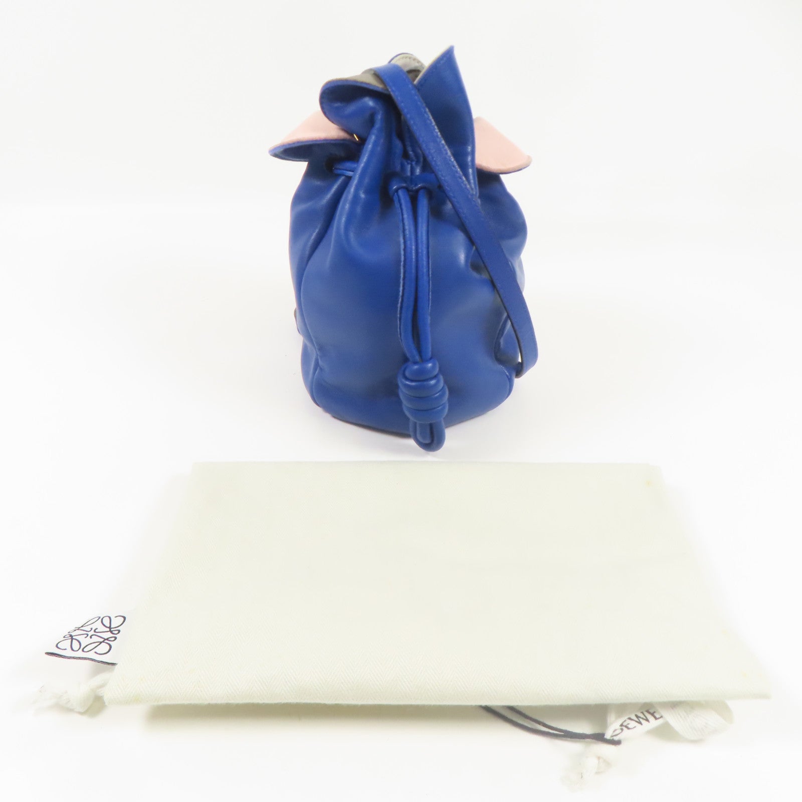 LOEWE 【激減優惠】羊皮皮革Shoulder Bag金扣肩背袋