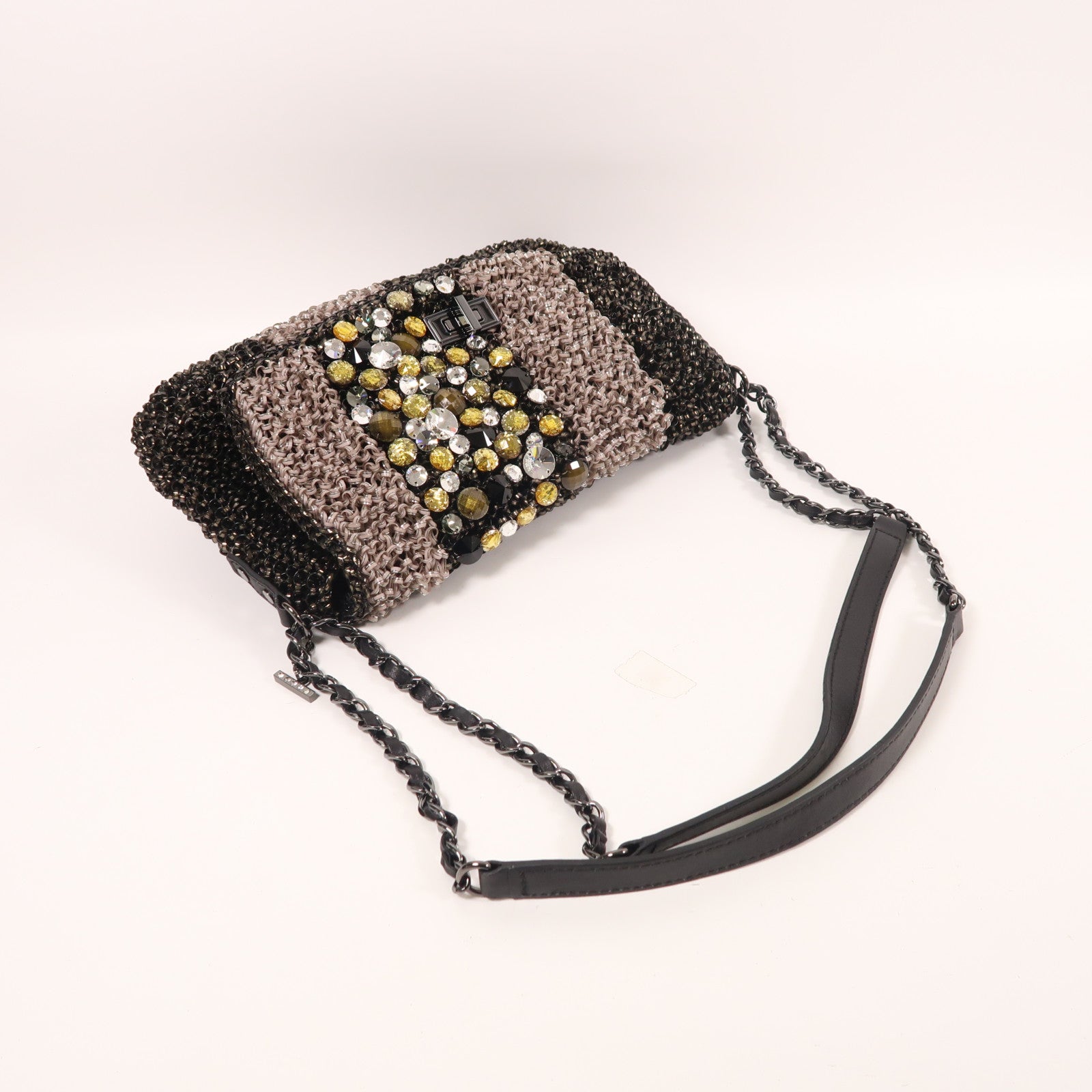 ANTEPRIMA PVC Chain Shoulder鏈帶肩背袋