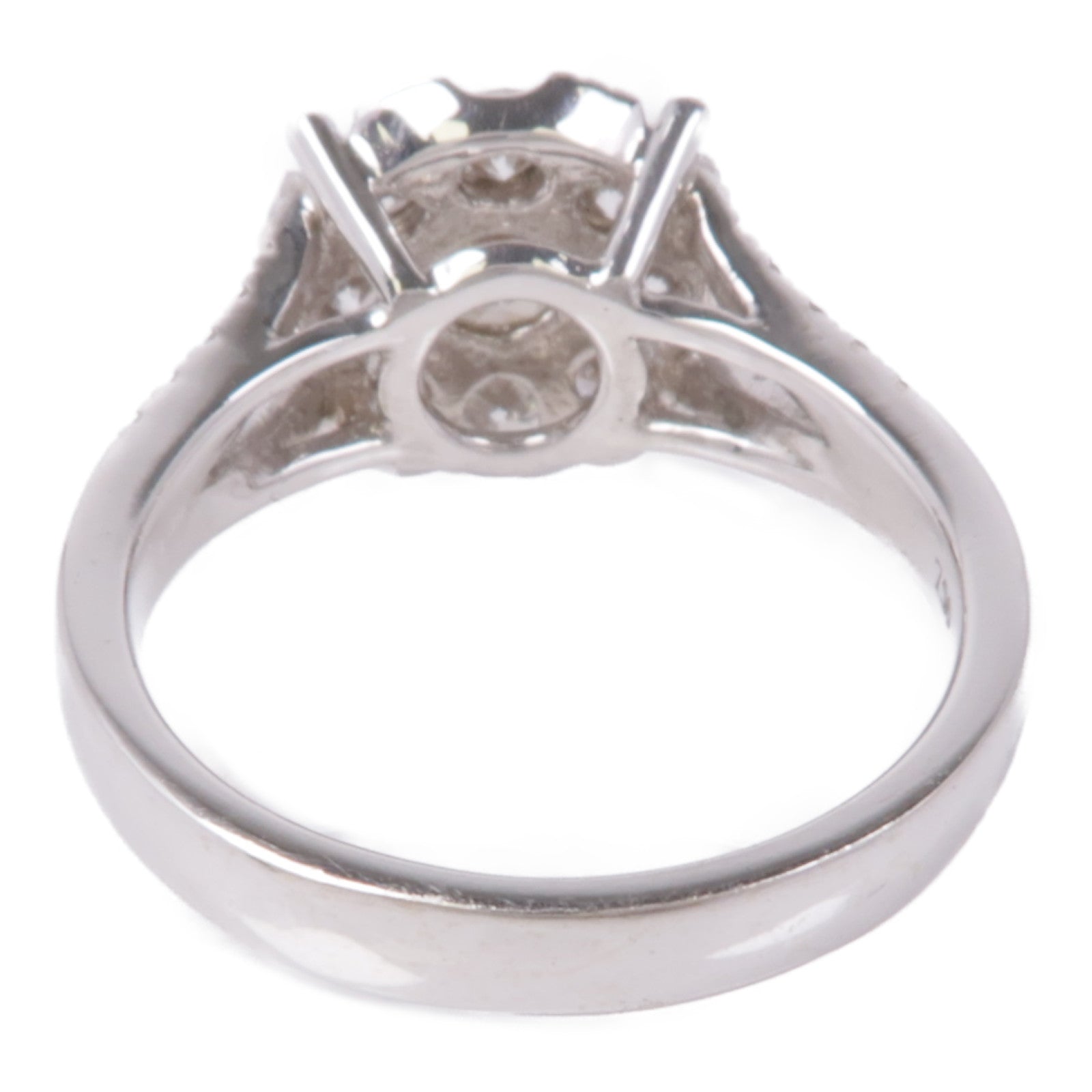 JEWELRY 【激減優惠】18K白金Diamond Ring鑽石戒指US#7.25