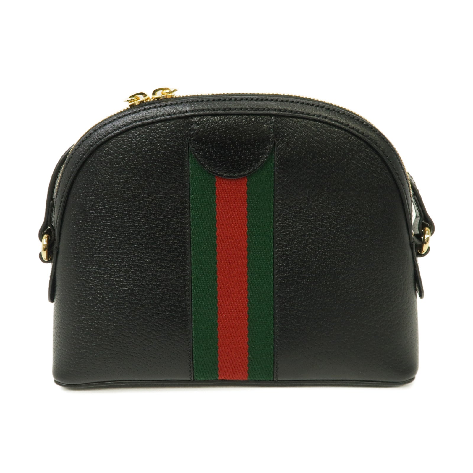 GUCCI 牛皮皮革Shoulder Bag金扣肩背袋黑色